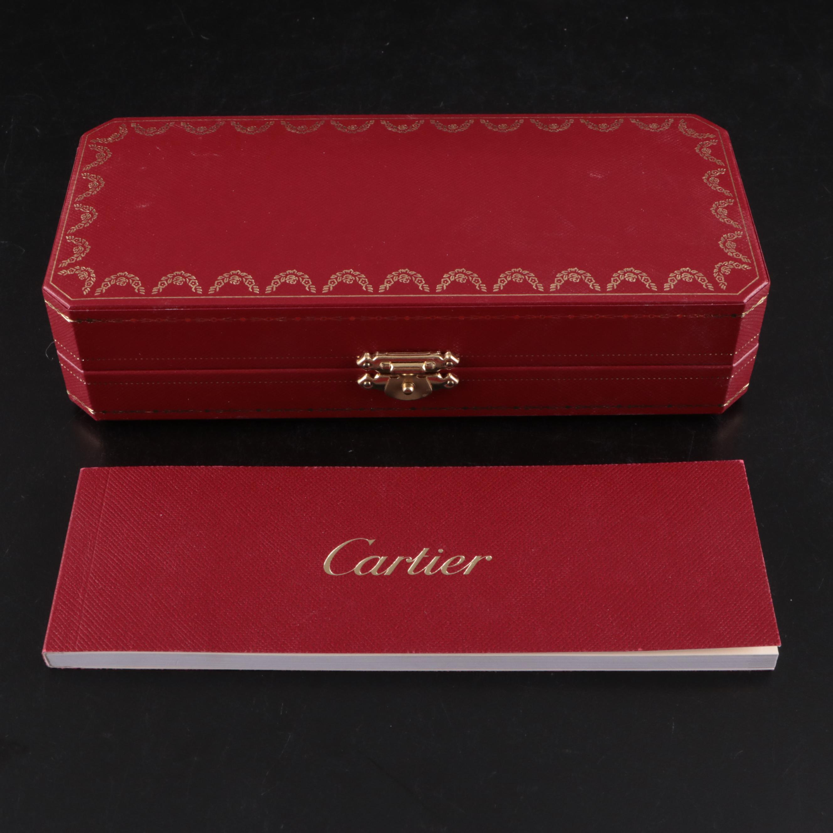 Cartier "R de Cartier" Palladium Finish Ballpoint Pen
