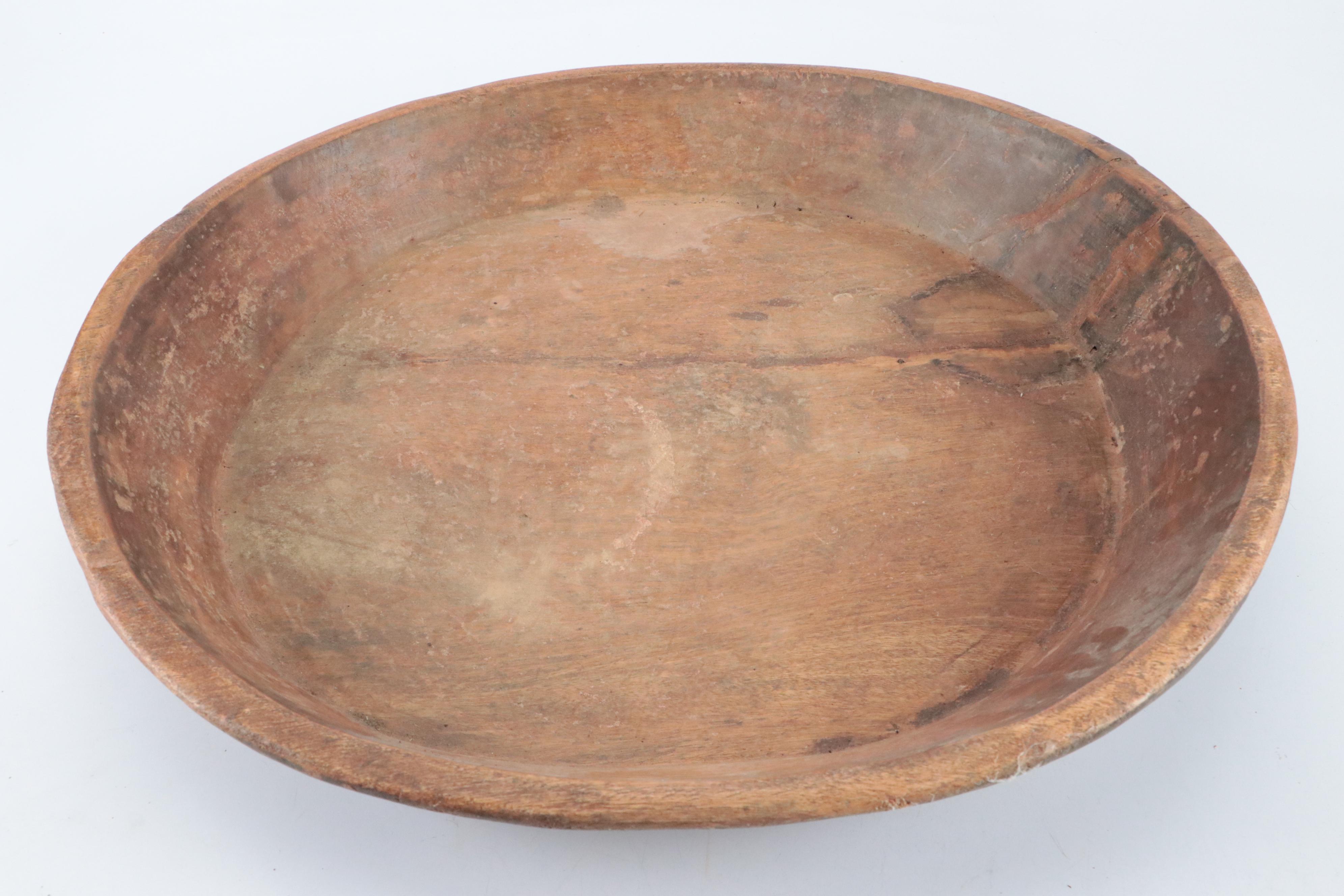 Primitive Wooden Bowl