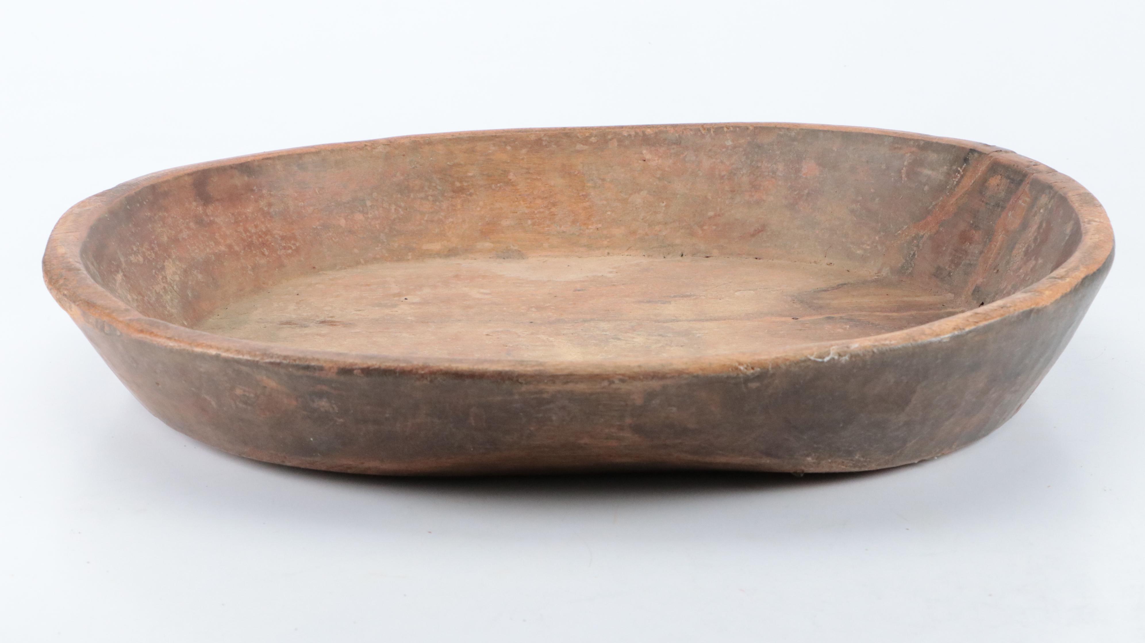 Primitive Wooden Bowl
