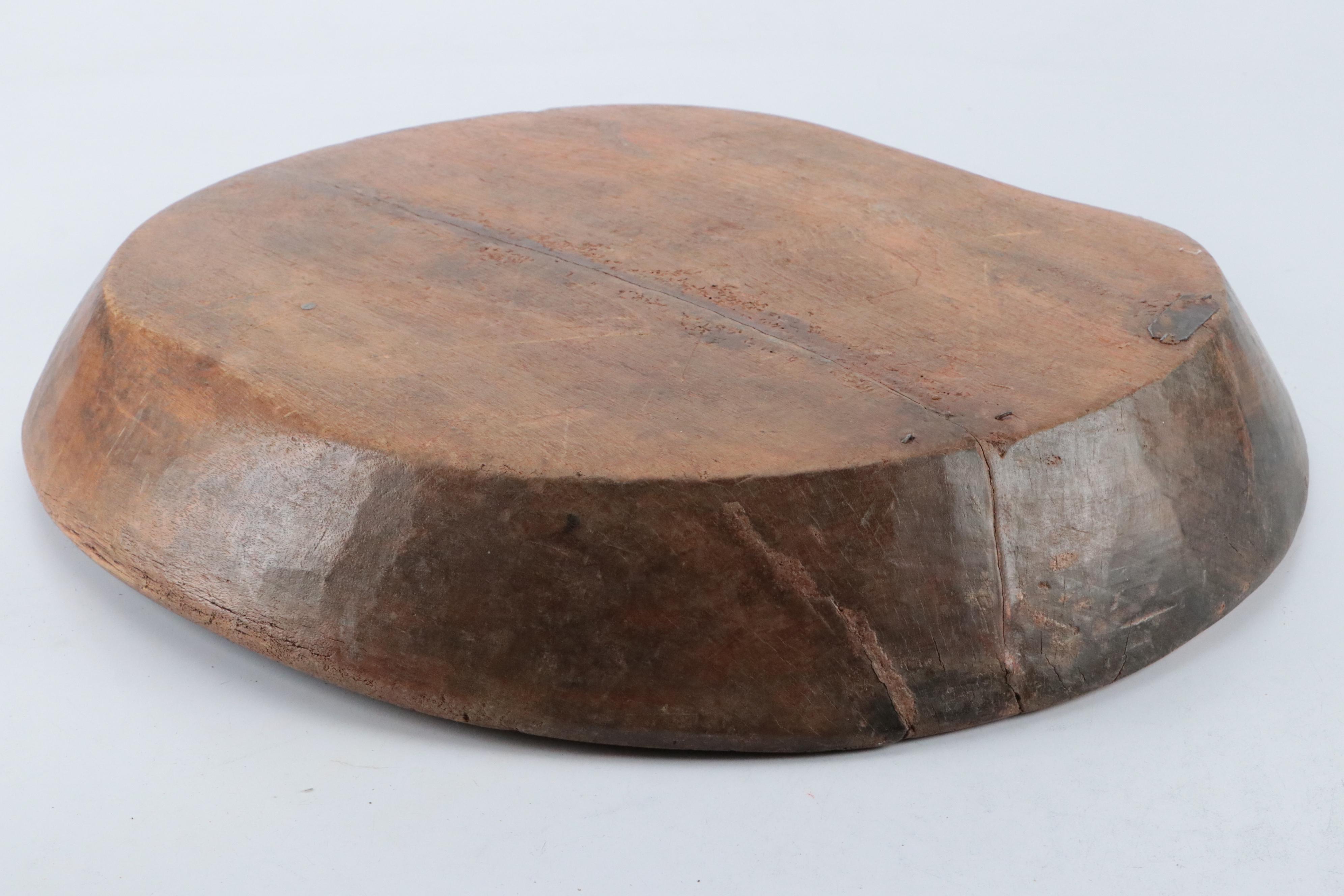 Primitive Wooden Bowl