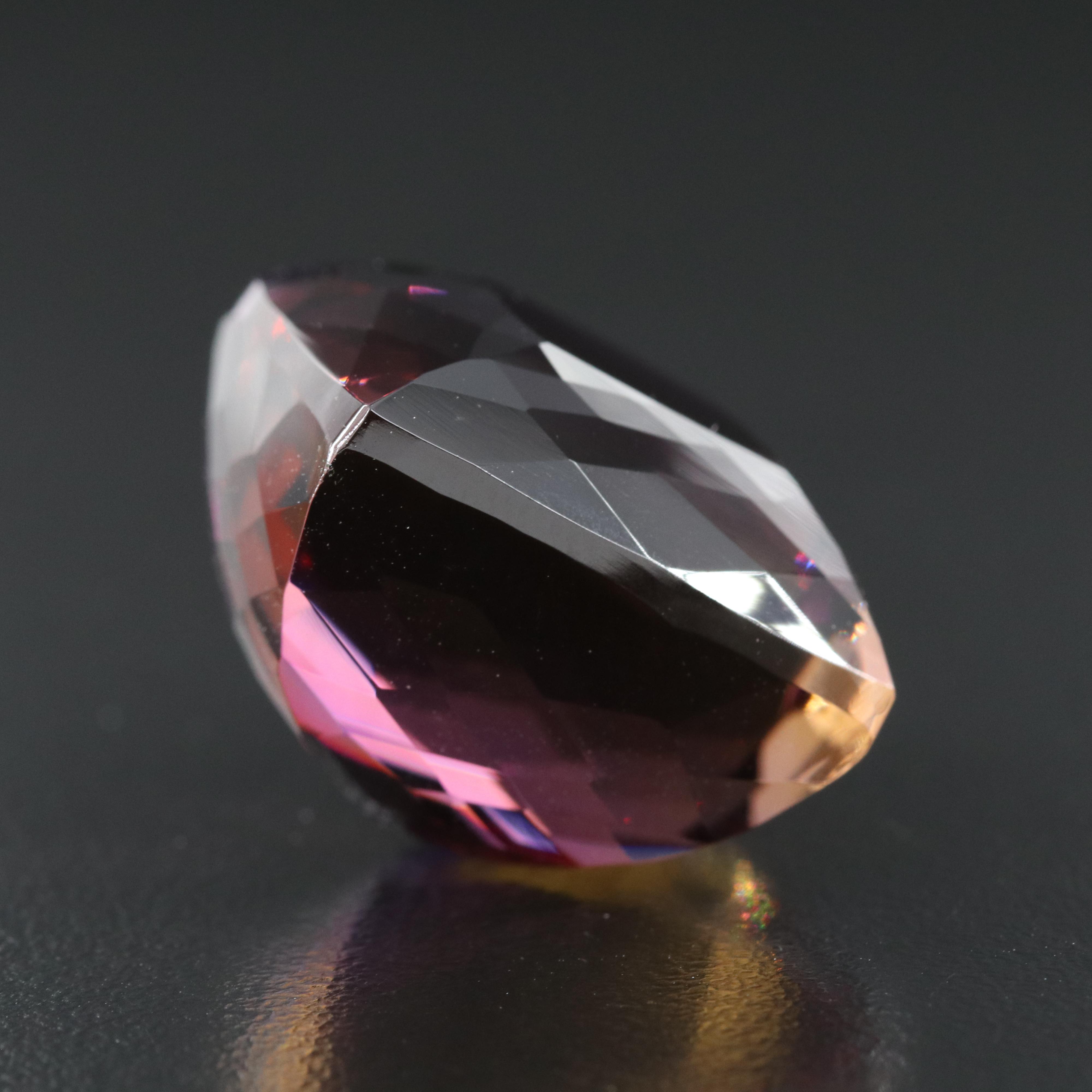 Loose 66.55 CT Faceted Ametrine