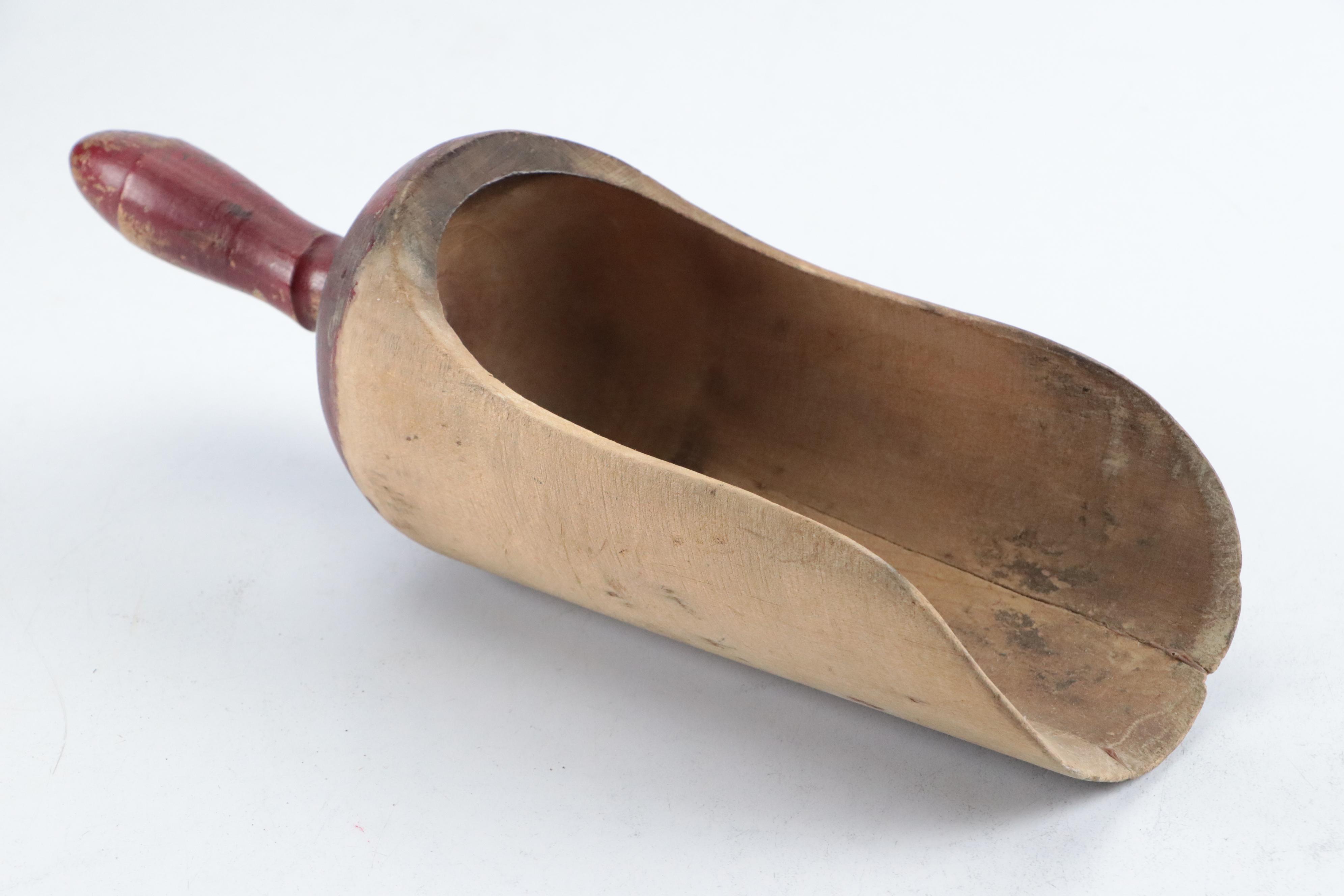 Hand-Crafted Wooden Footstools and Scoop