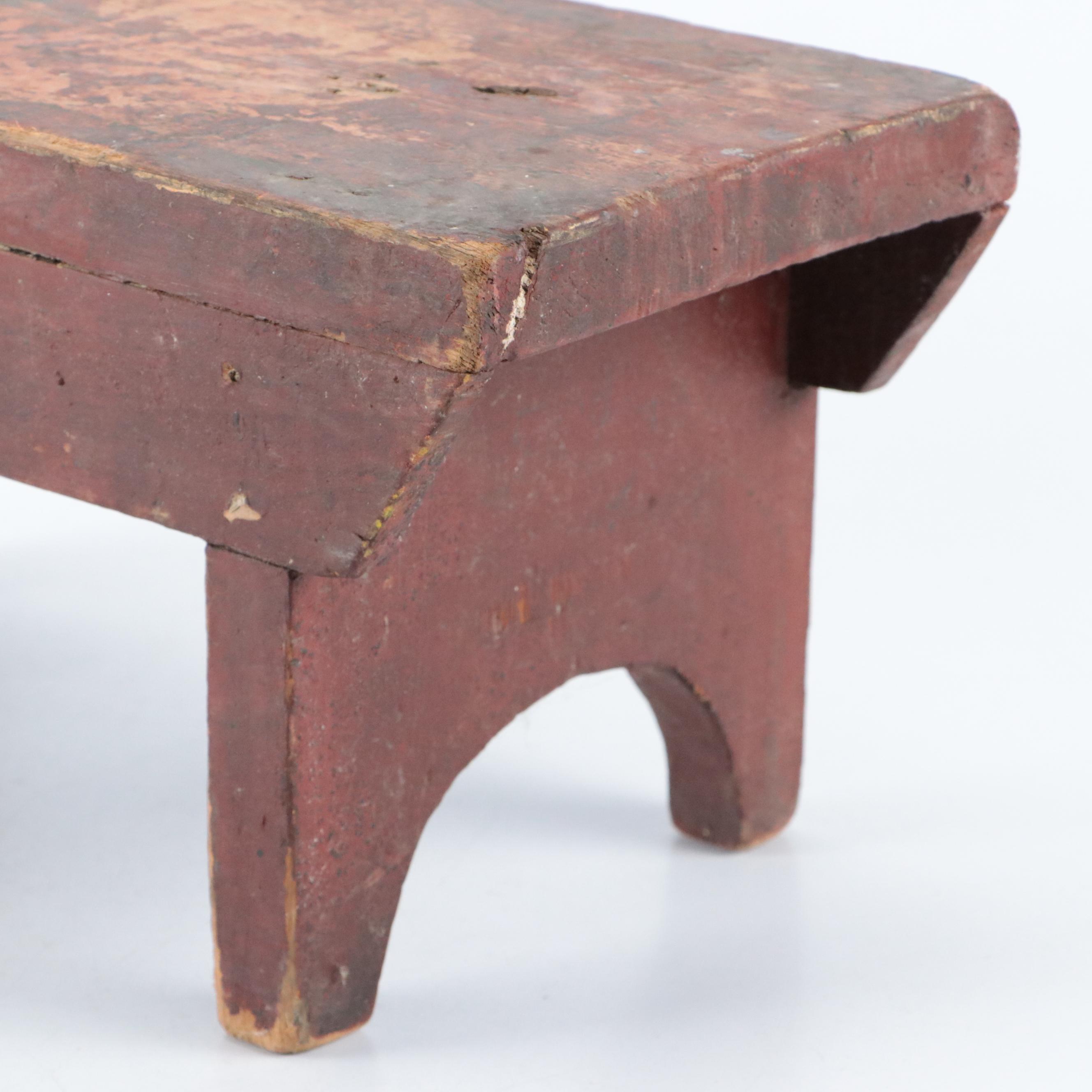 Hand-Crafted Wooden Footstools and Scoop