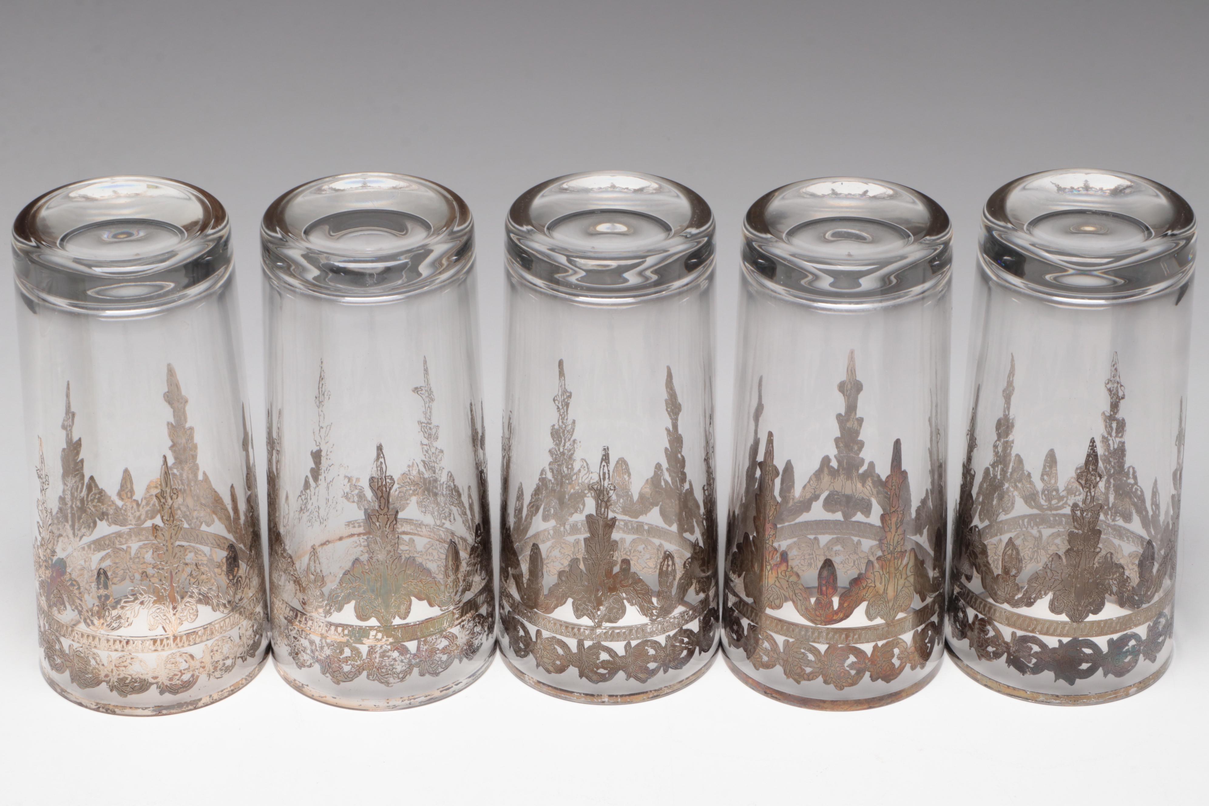 Arte Italica Glass Highball Glasses with Good Earth and Other Tumblers