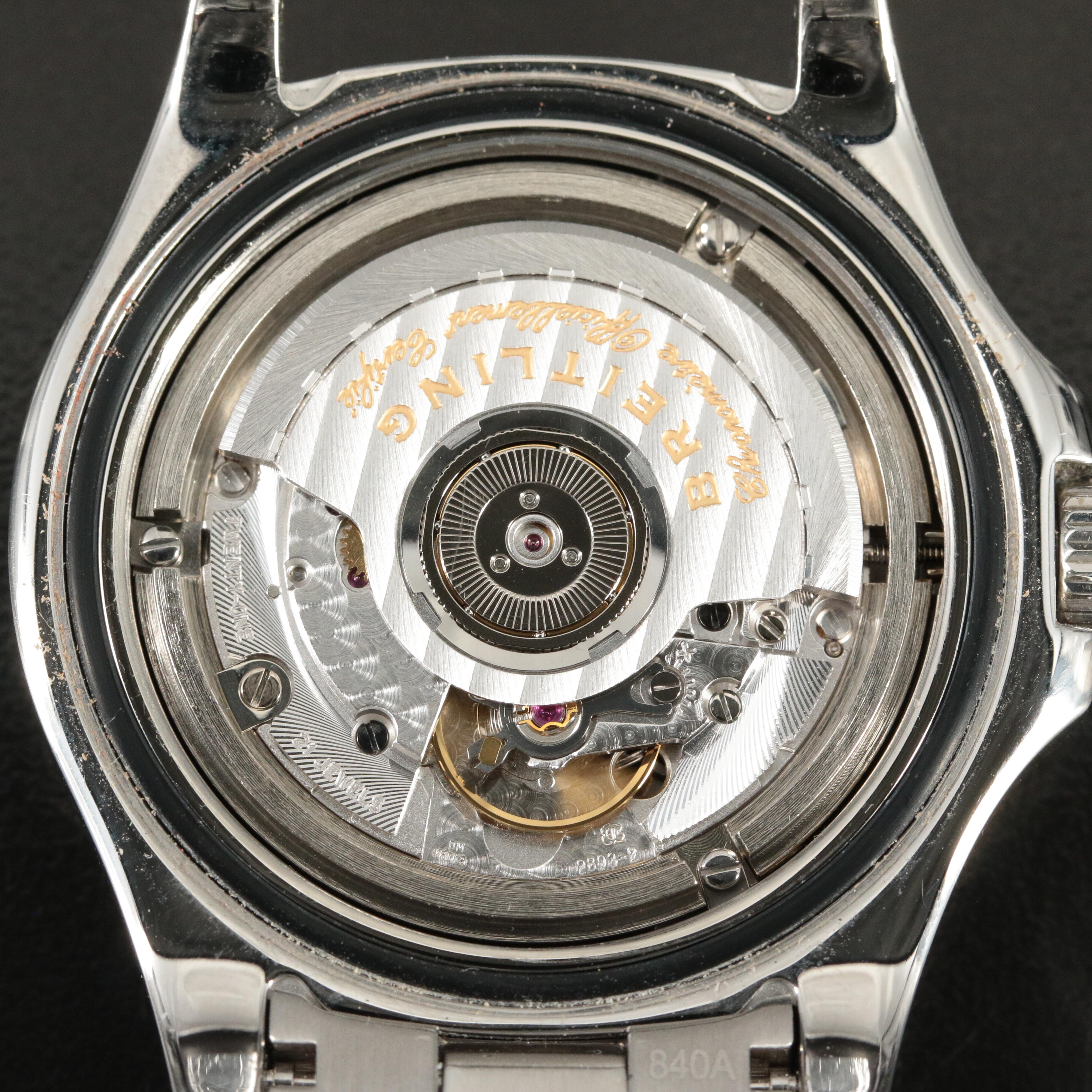 Breitling Colt GMT Automatic with Date Stainless Steel Watch