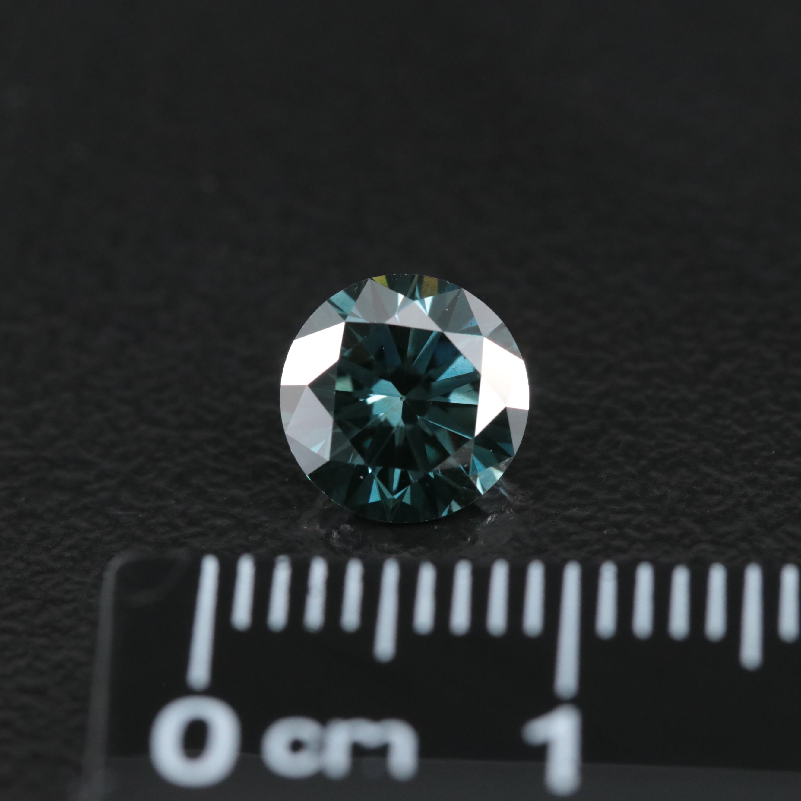 Loose 1.32 CT Fancy Deep Blue Diamond