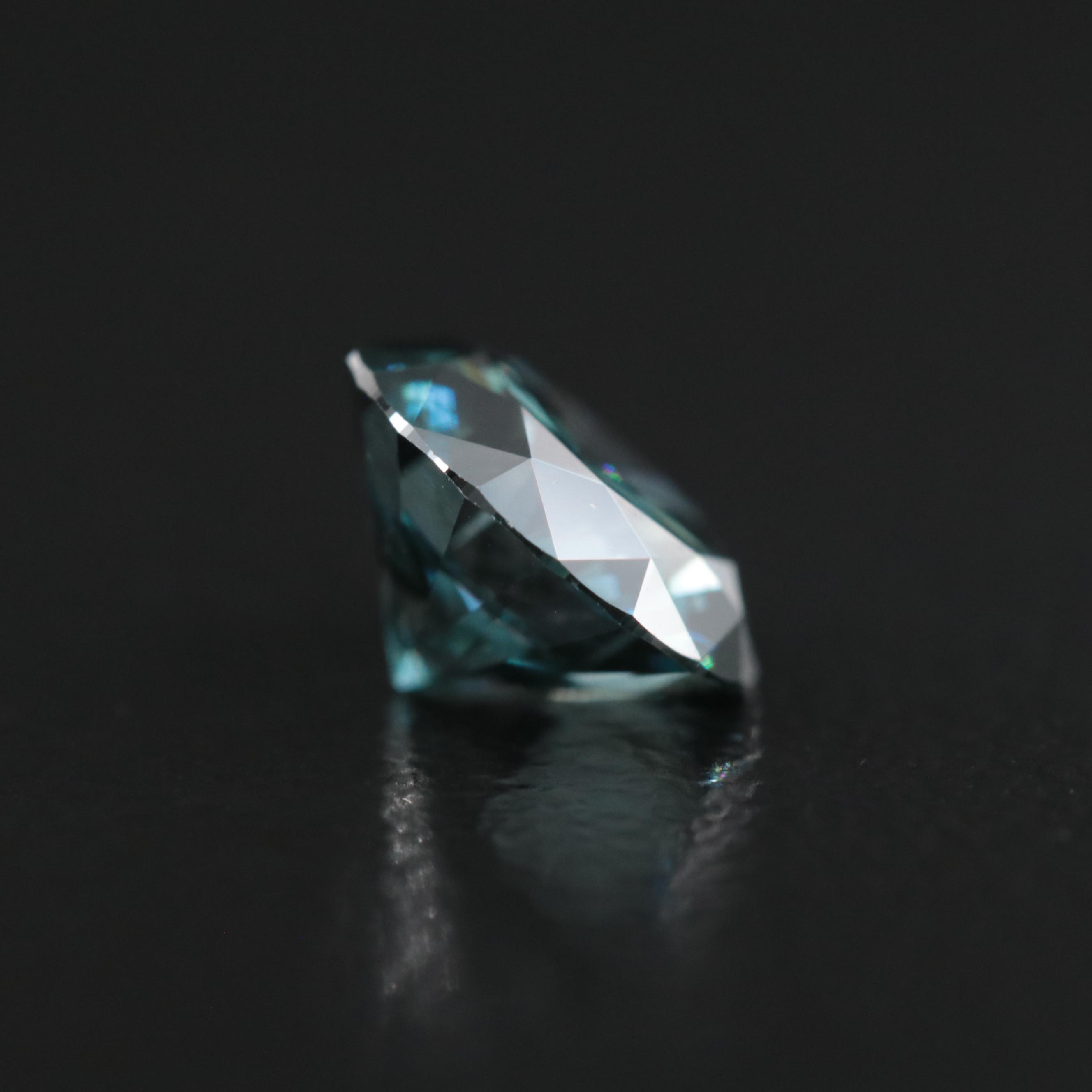 Loose 1.32 CT Fancy Deep Blue Diamond