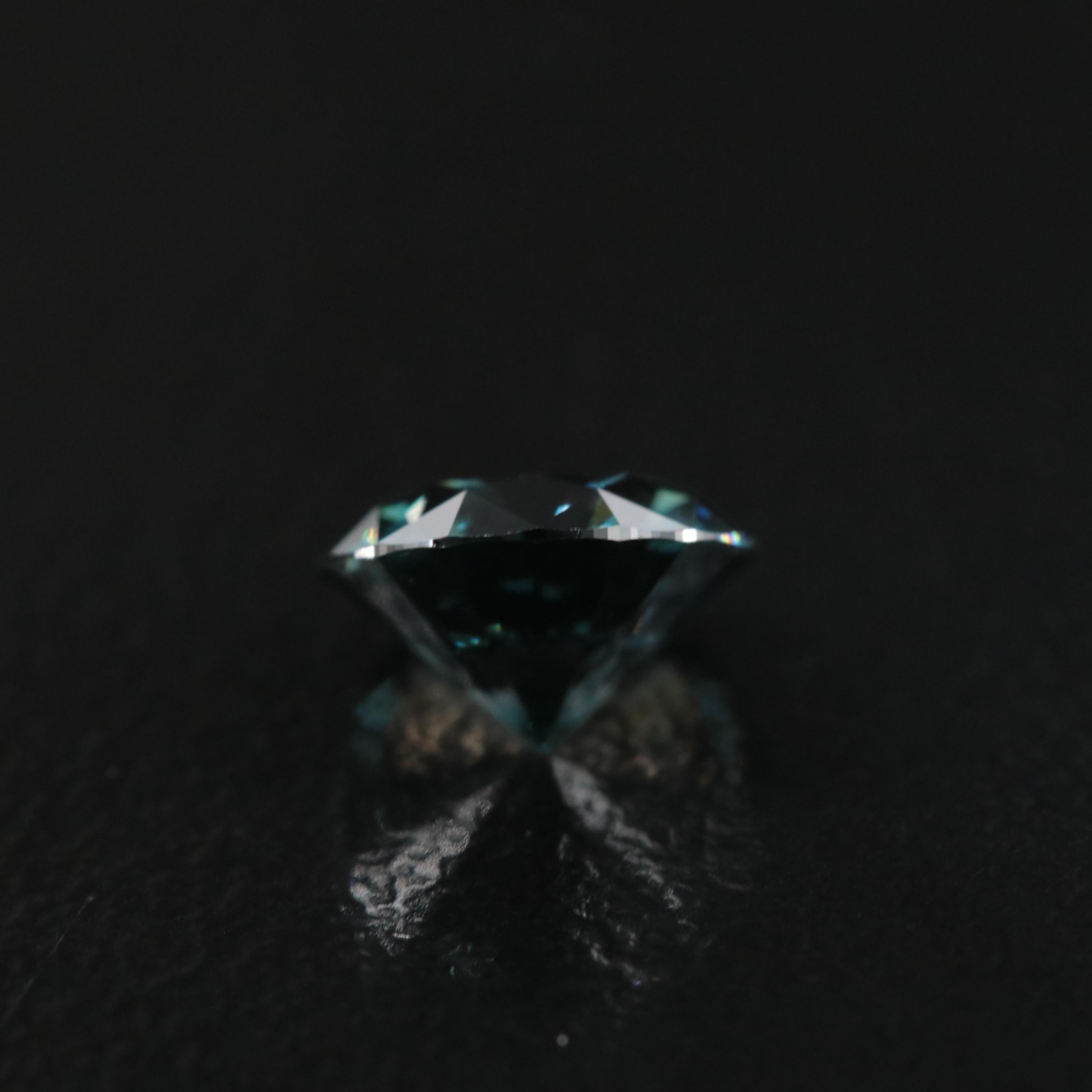 Loose 1.32 CT Fancy Deep Blue Diamond