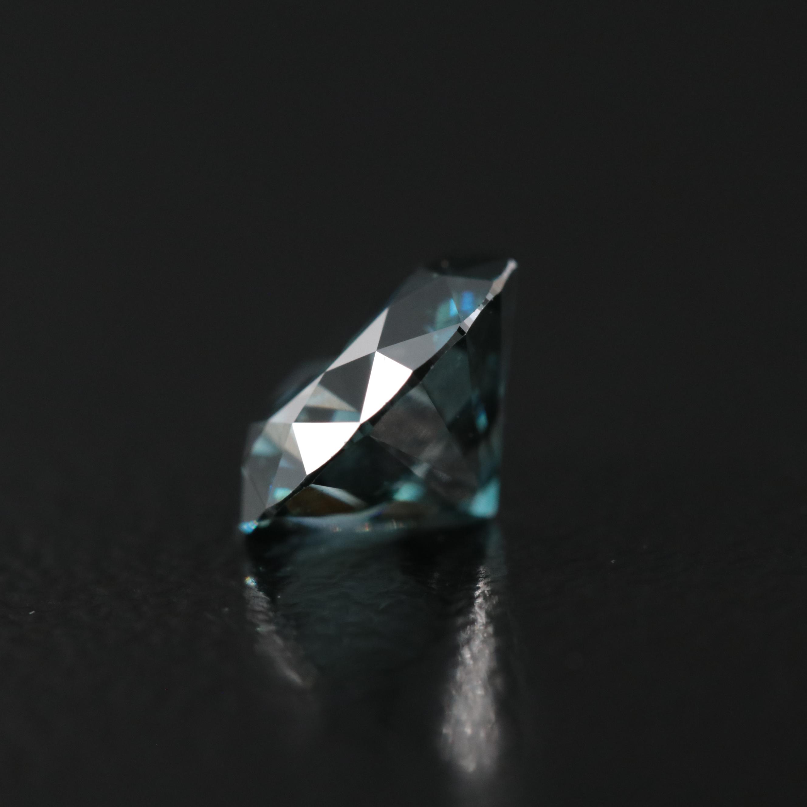 Loose 1.32 CT Fancy Deep Blue Diamond