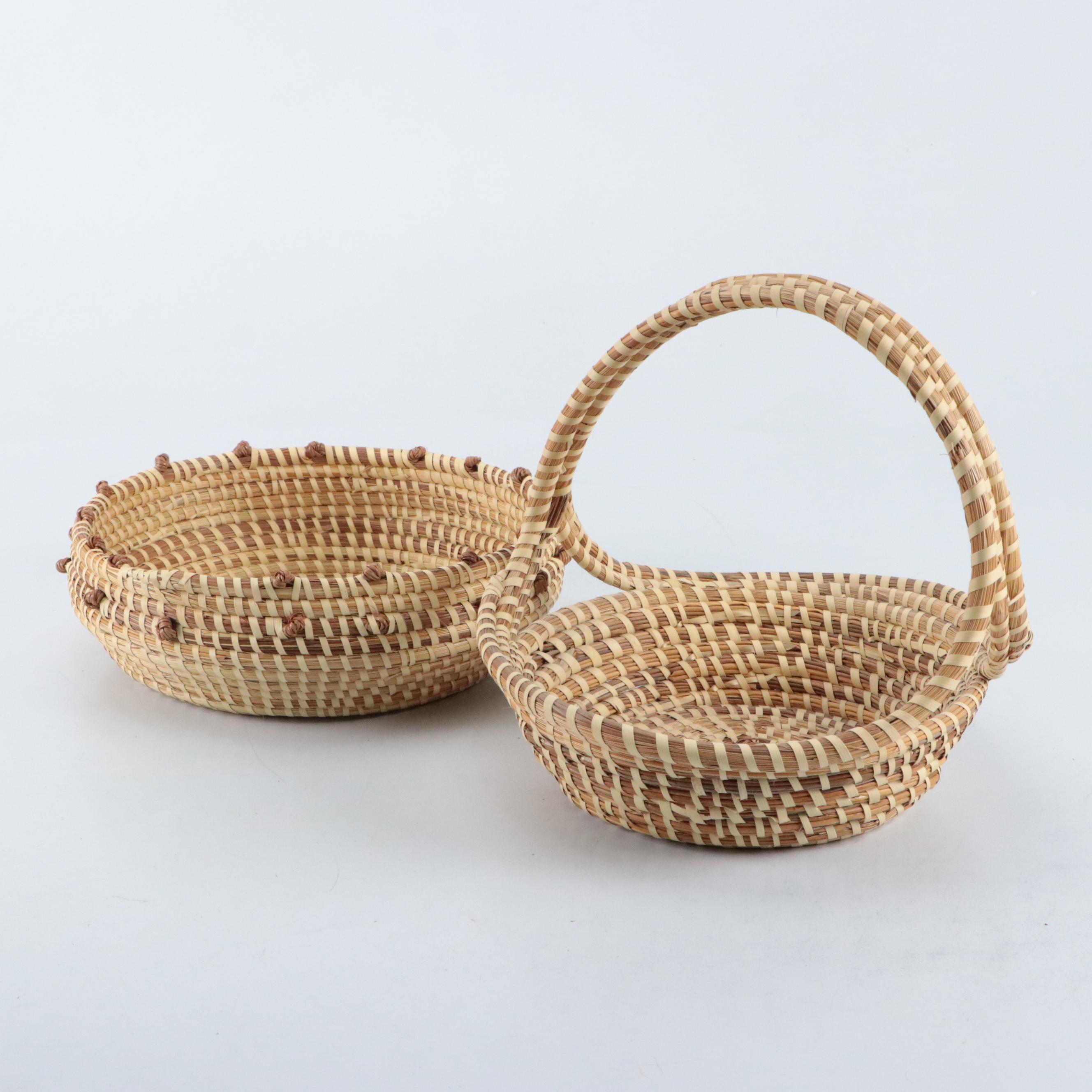 Gullah Sweetgrass Woven Baskets