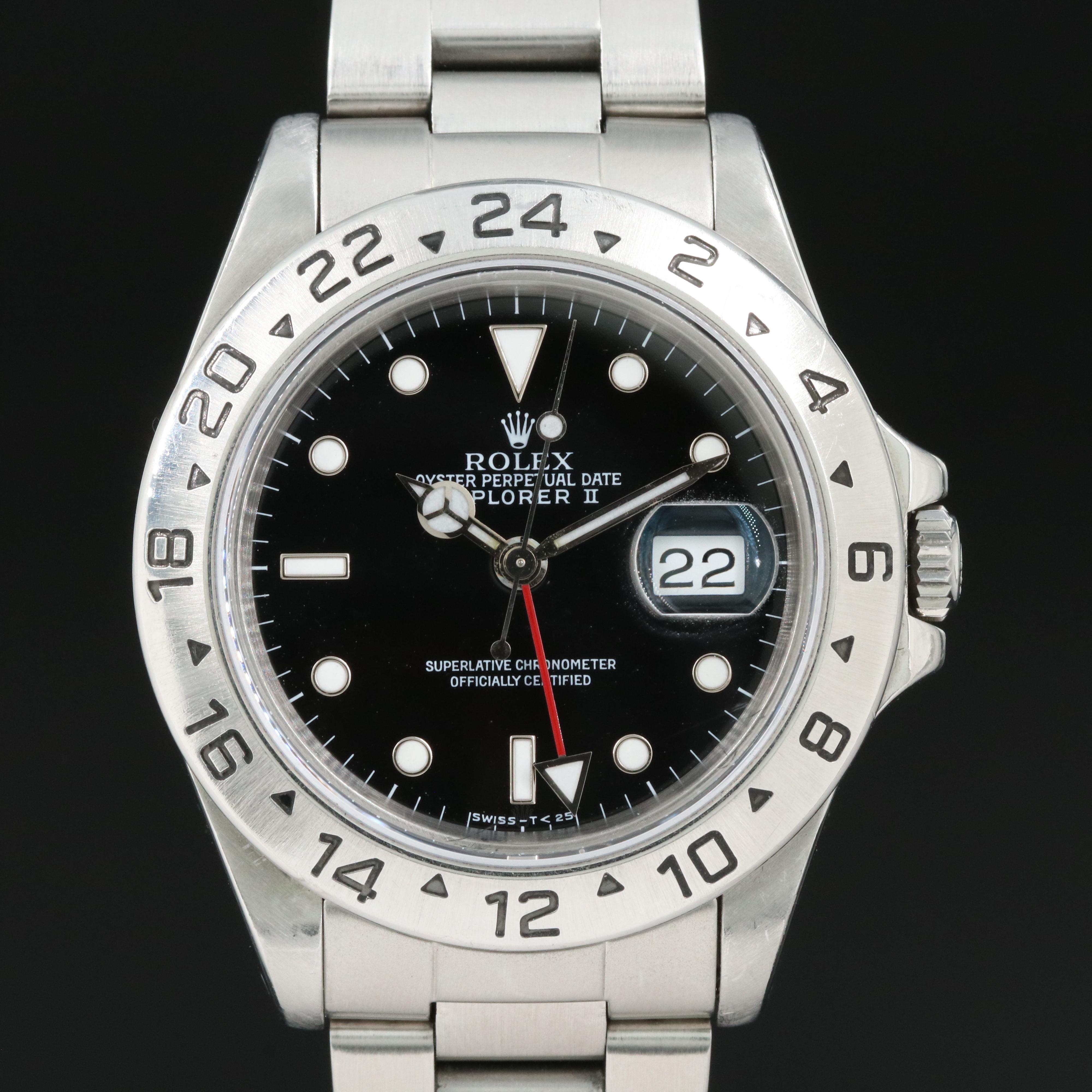 1991 Rolex Oyster Perpetual Date Explorer II Watch