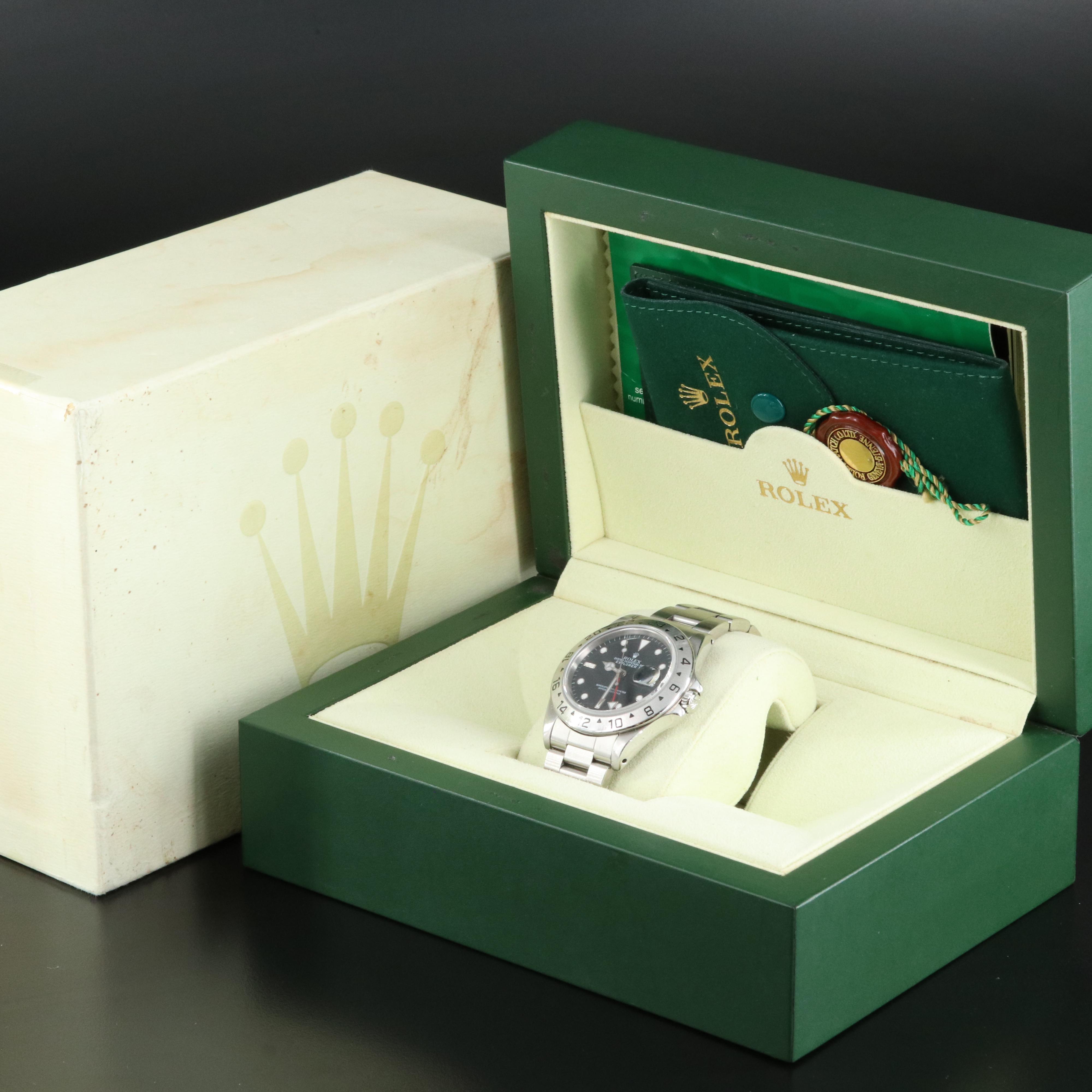 1991 Rolex Oyster Perpetual Date Explorer II Watch