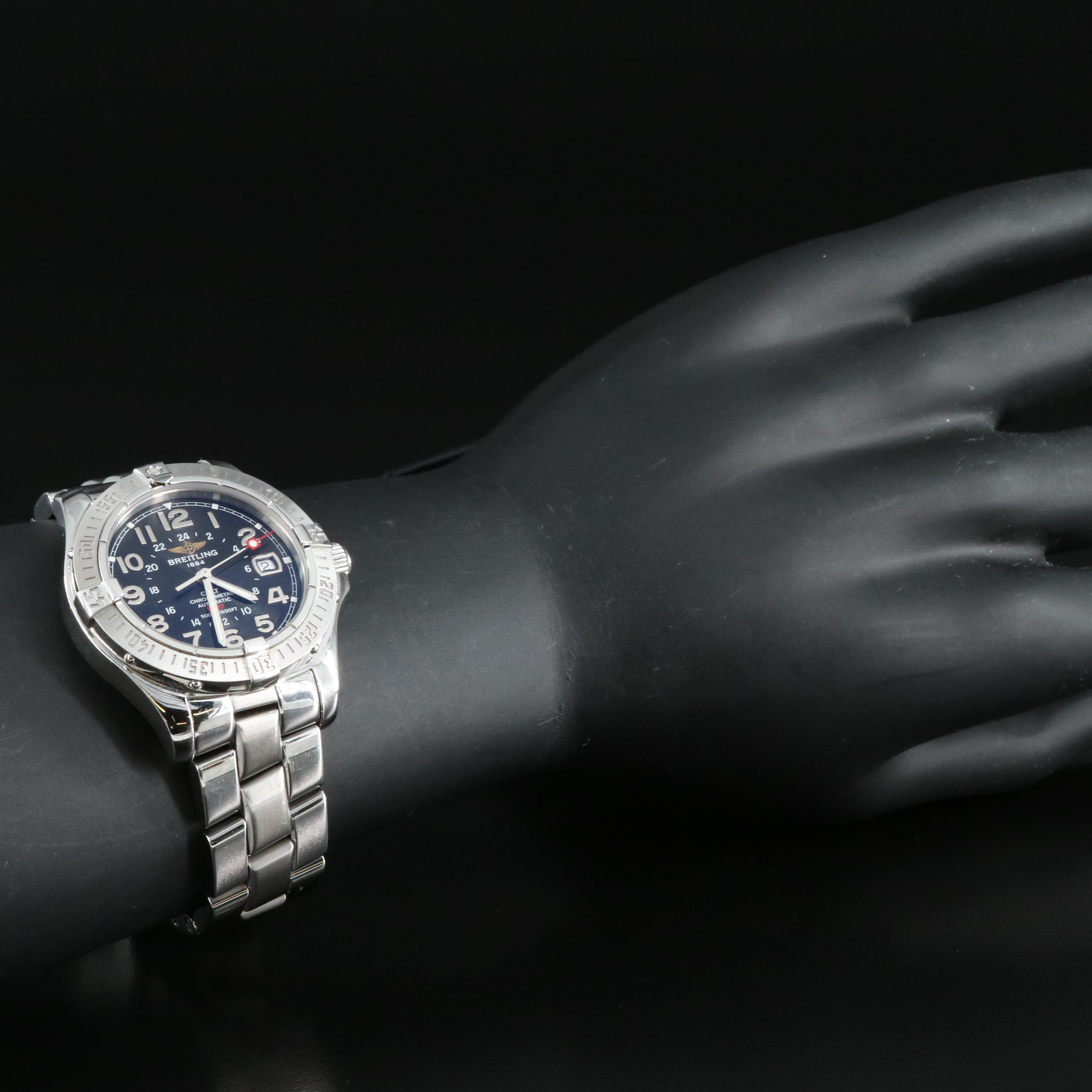 Breitling Colt GMT Automatic with Date Stainless Steel Watch