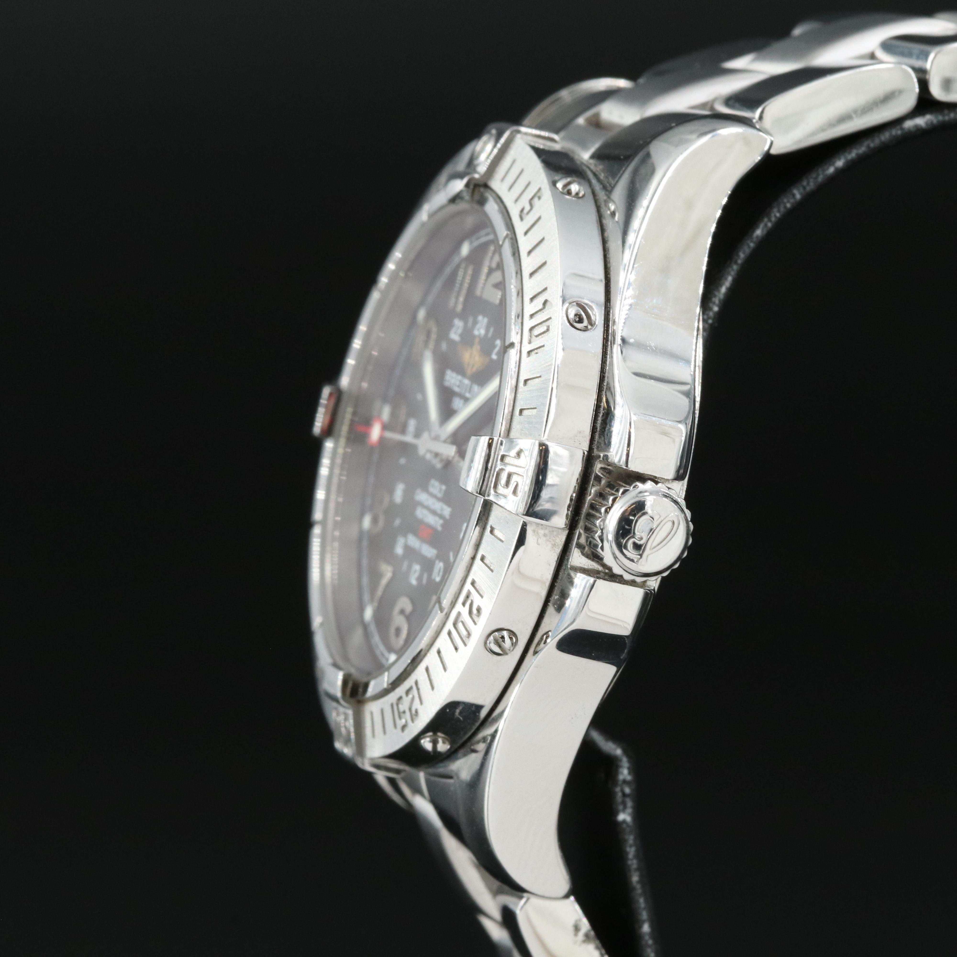 Breitling Colt GMT Automatic with Date Stainless Steel Watch