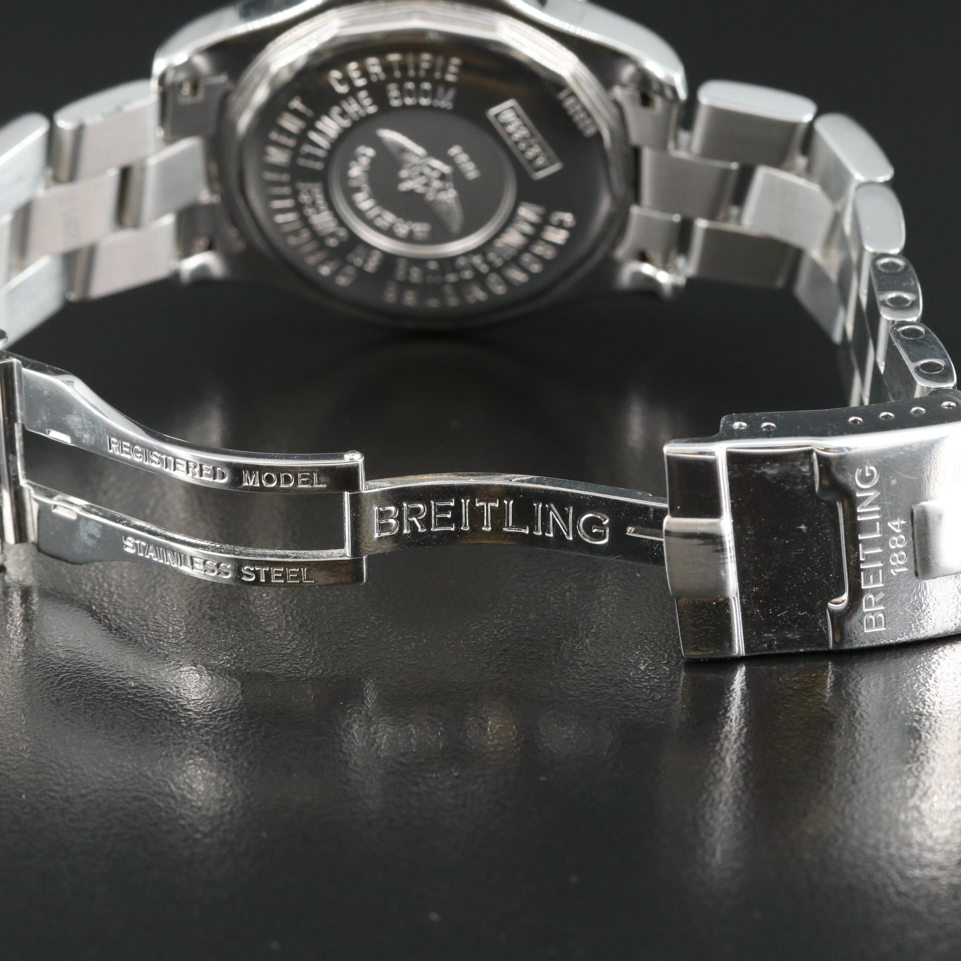 Breitling Colt GMT Automatic with Date Stainless Steel Watch