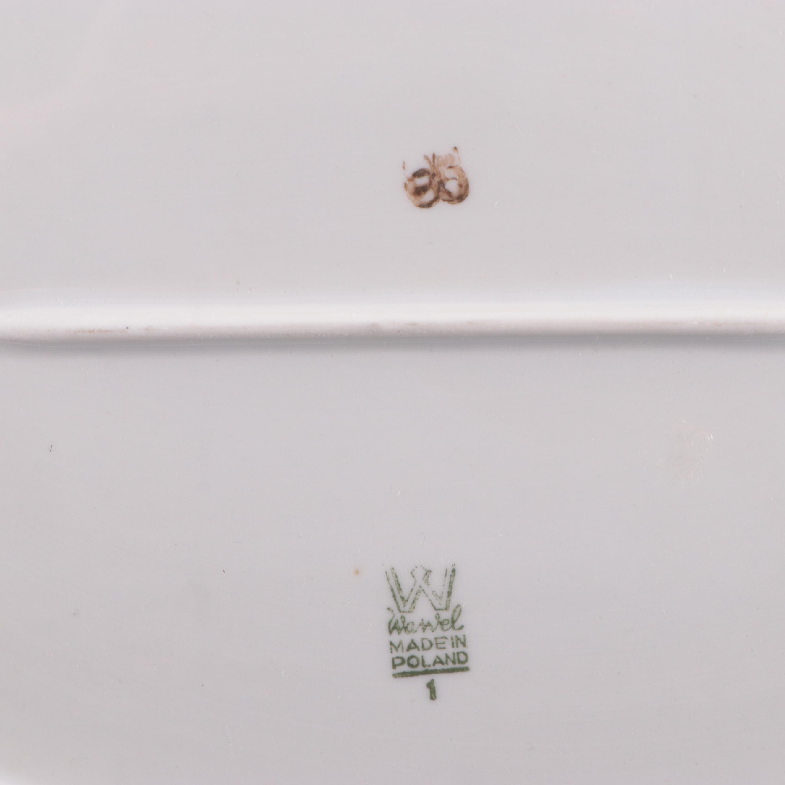 Wawel Polish Porcelain Dinnerware