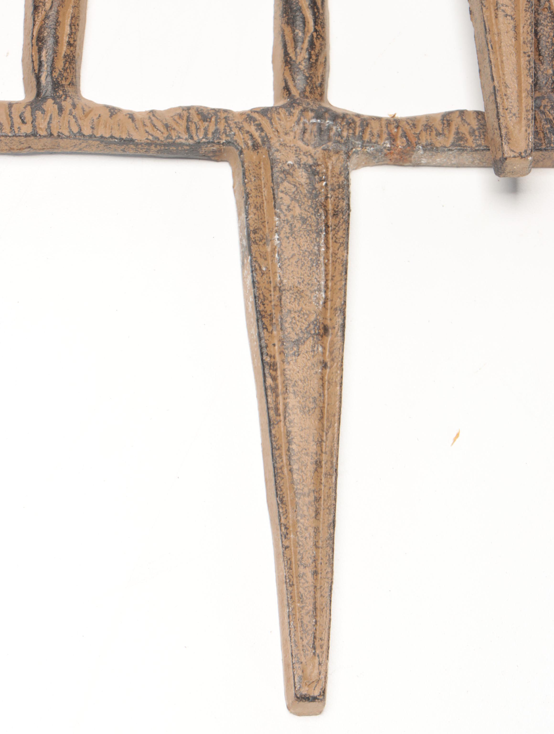 Cast Metal Garden Edging Border Fence Panels