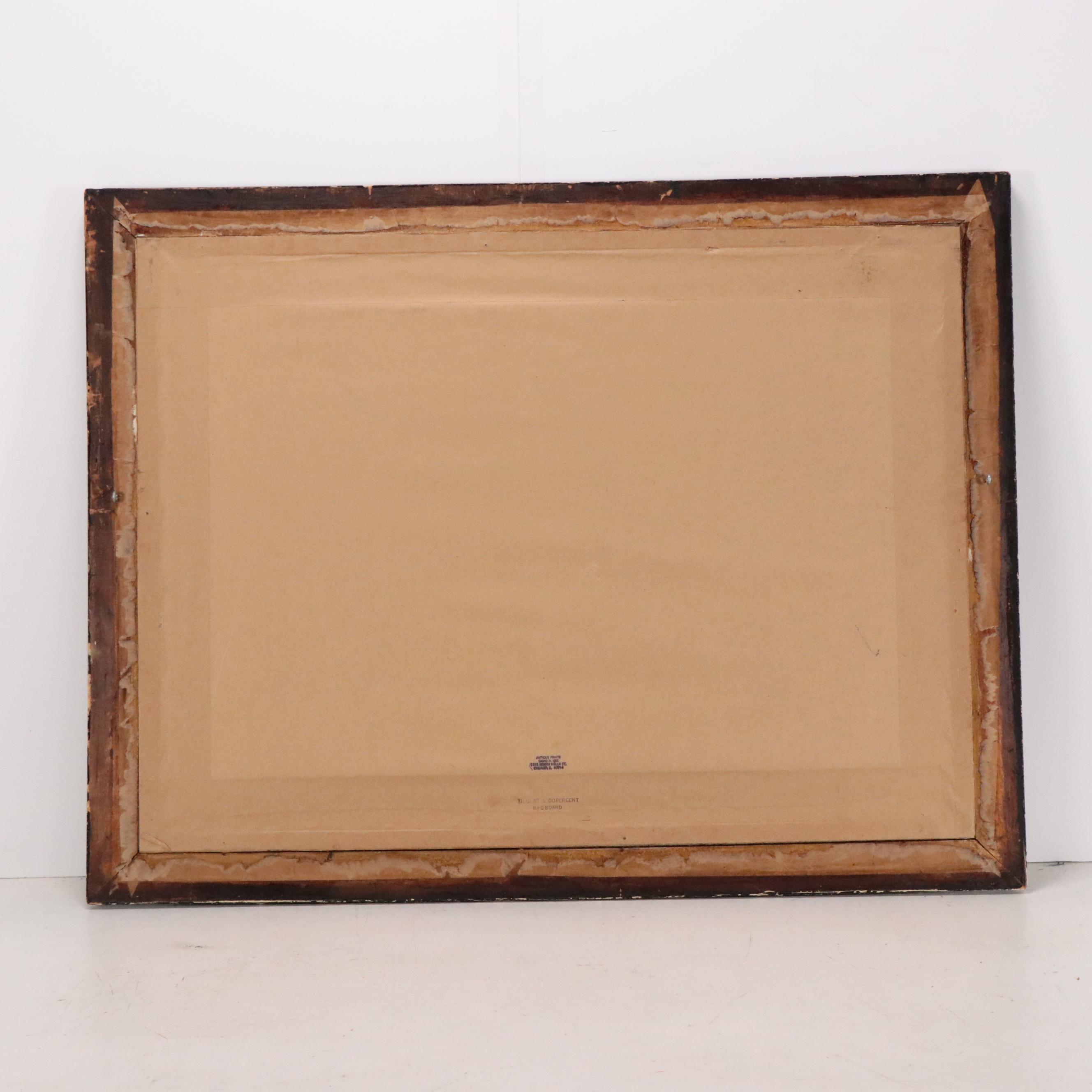 "Hunters at Grass" After Sir Edwin Landseer