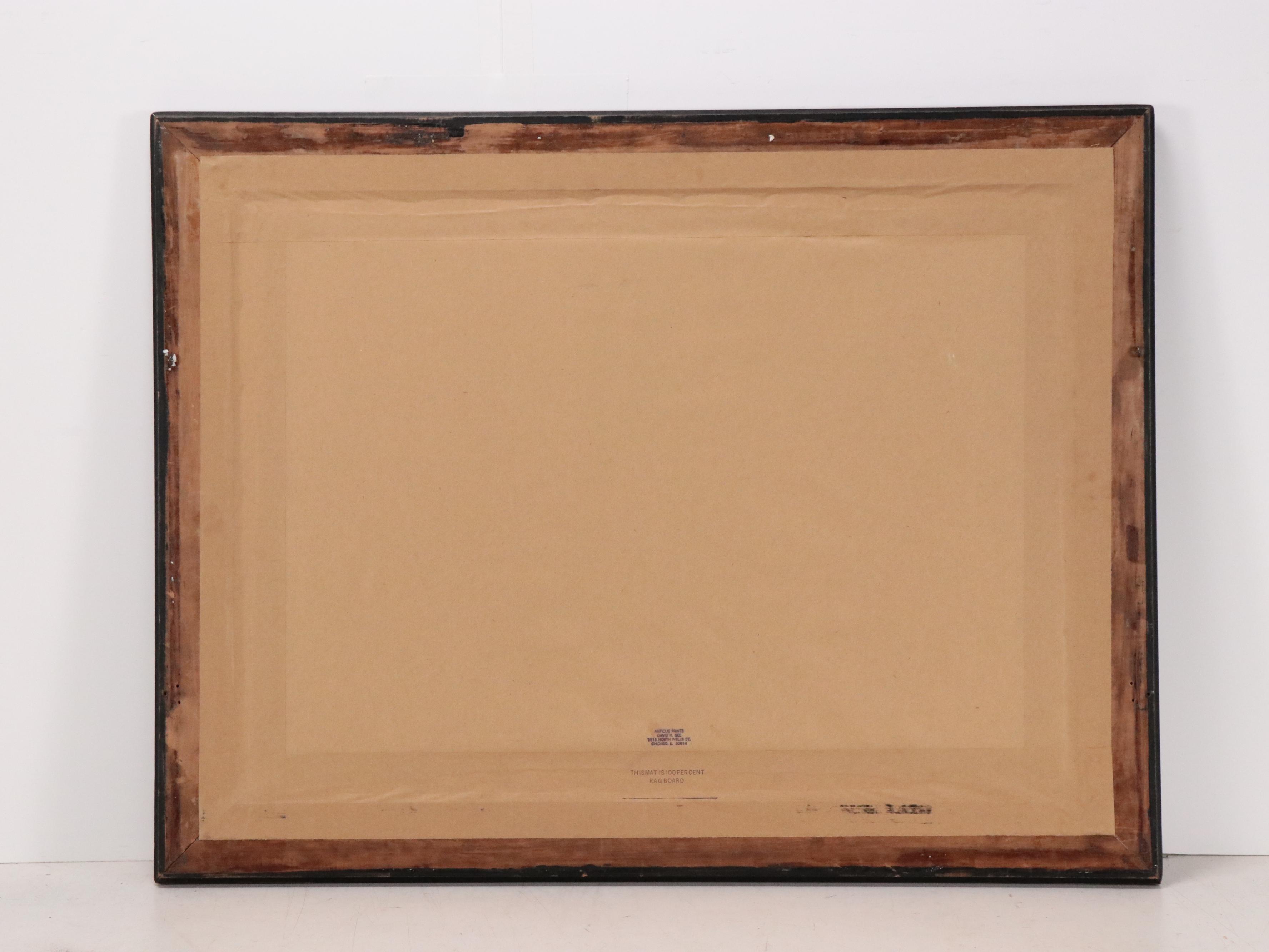 After Brickeen Bridge Killarney Lithograph of Ireland