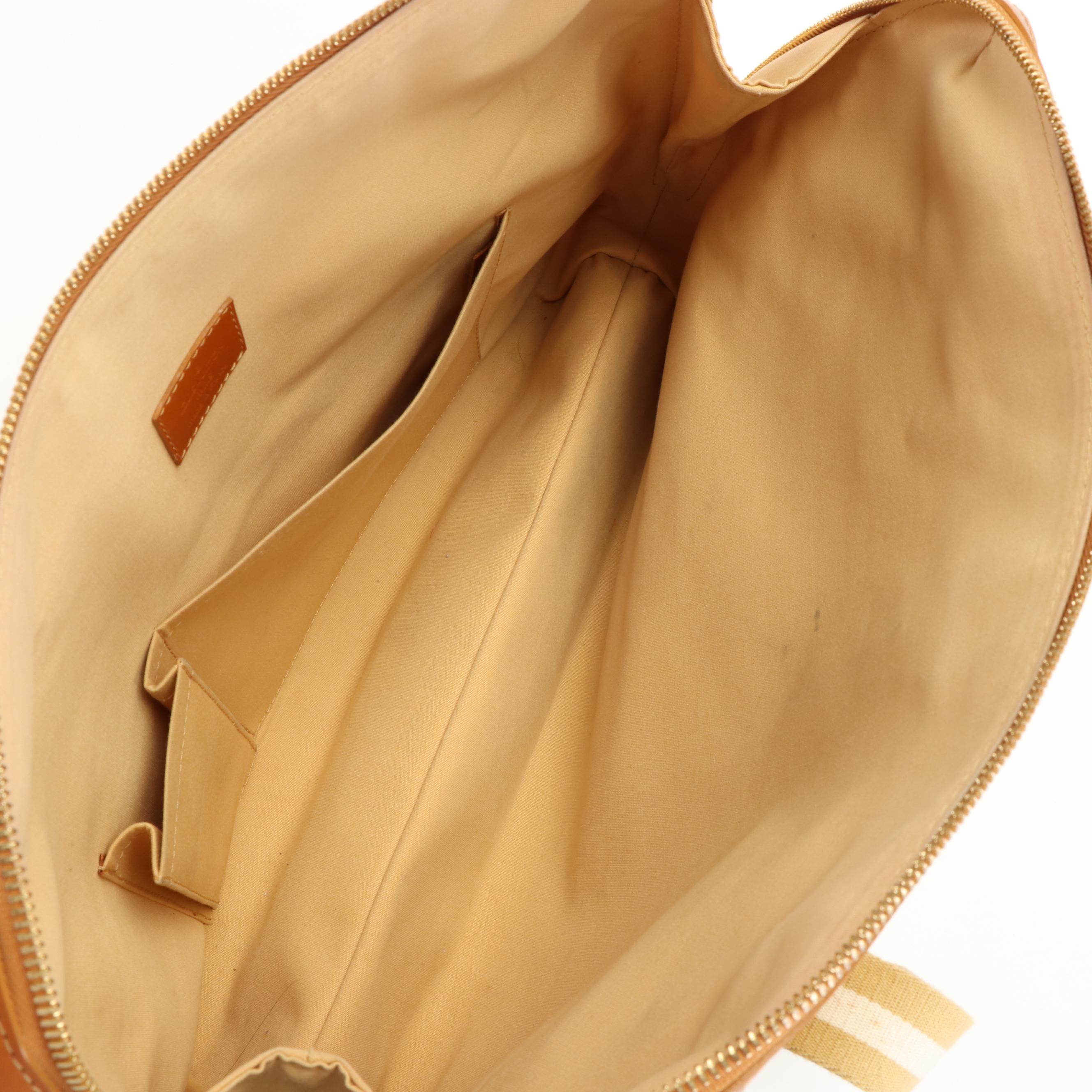 Louis Vuitton Cabas Mary Kate Bag in Biege Mini Lin Canvas