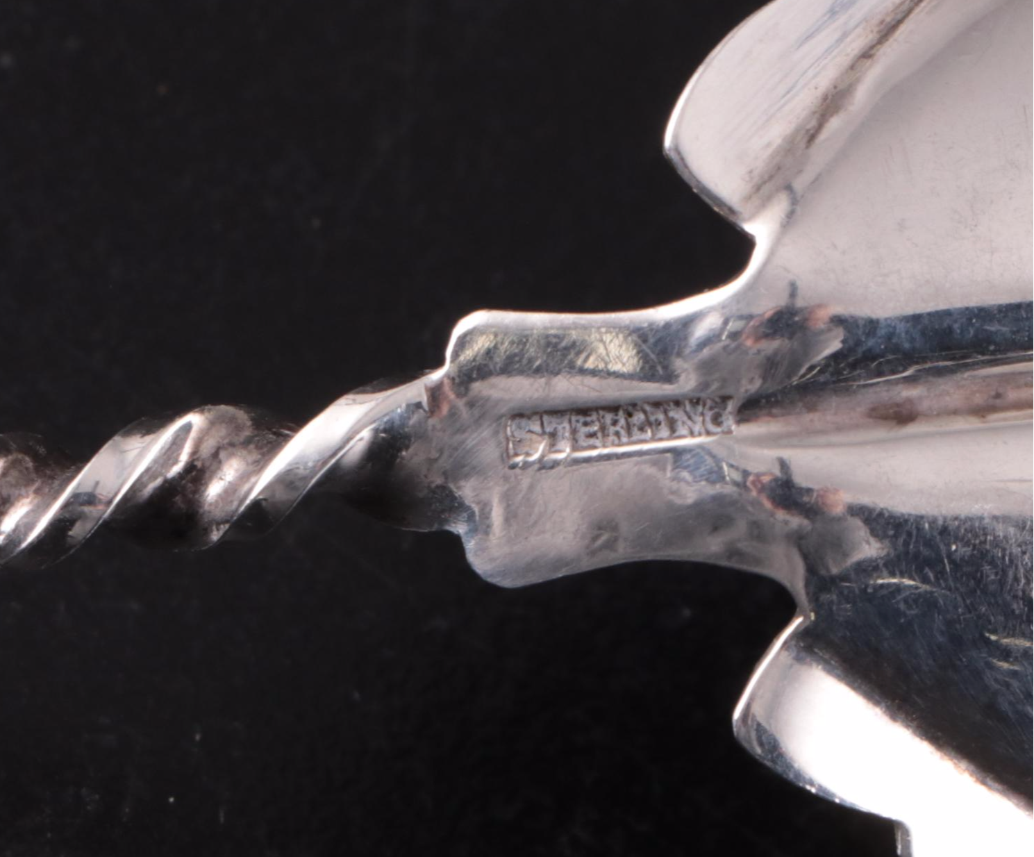 American Engraved Sterling Silver Flatware, 19th Century