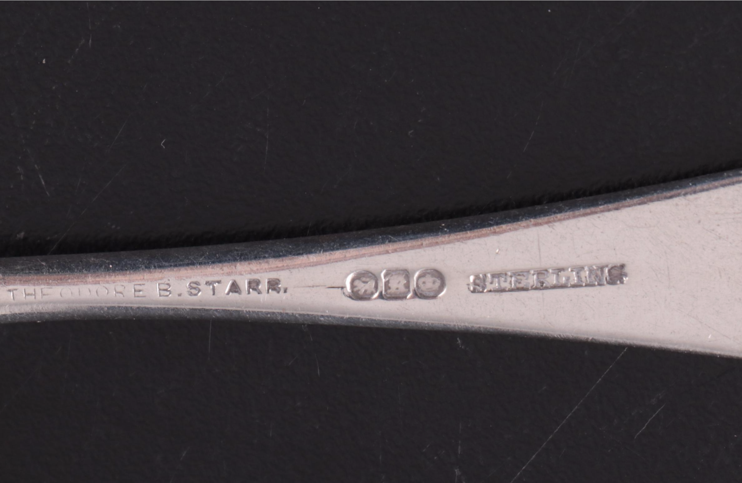 American Engraved Sterling Silver Flatware, 19th Century