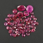 Loose 5.29 CTW Ruby Lot