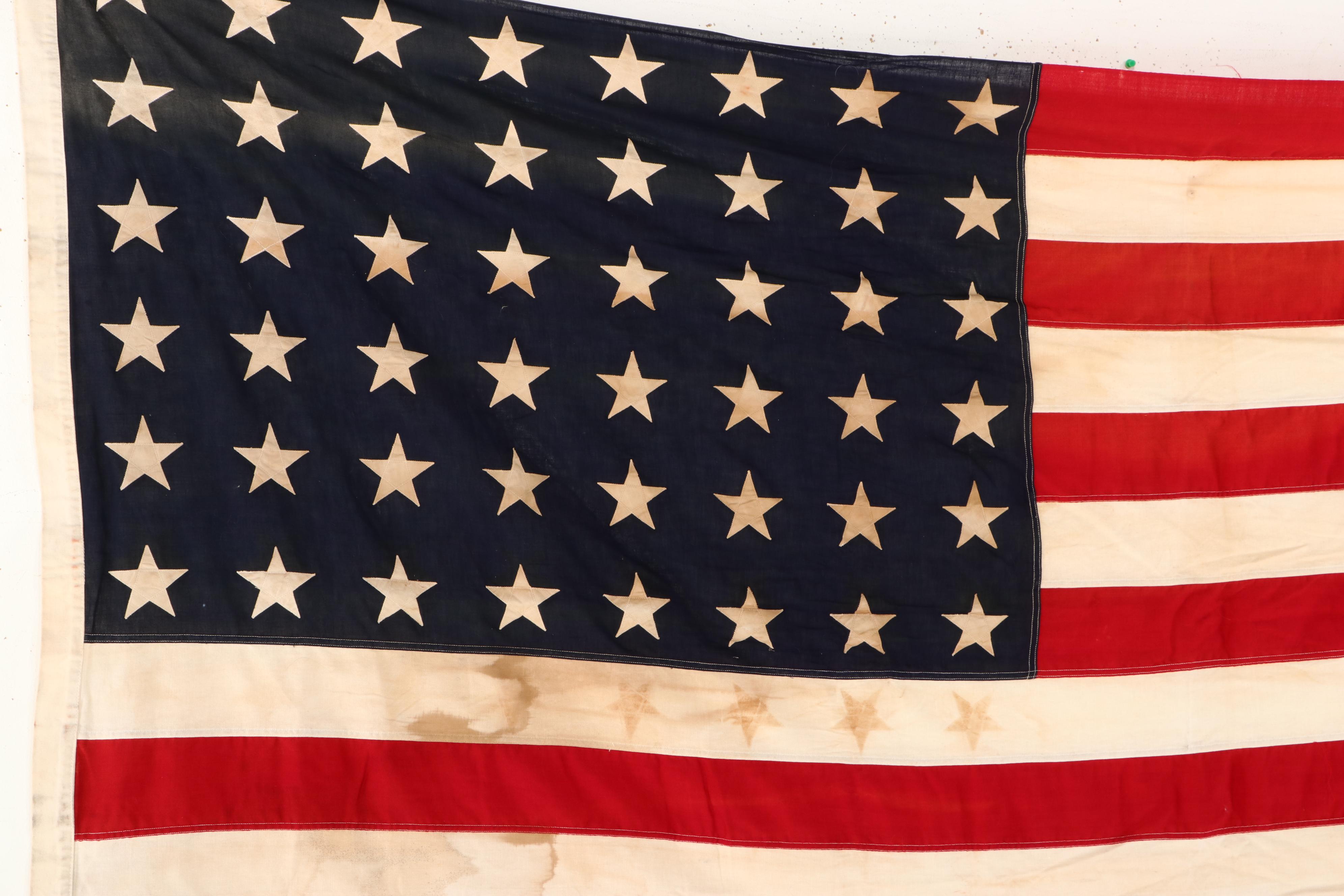 48 Star American Flag, Early to Mid-20th Century