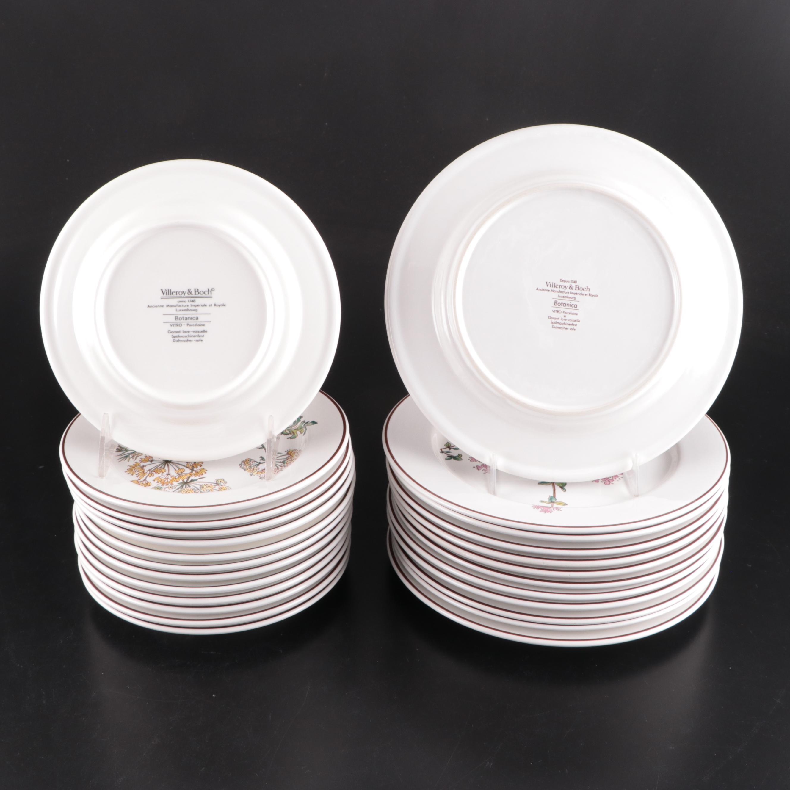 Villeroy & Boch "Botanica" Porcelain  Dinnerware