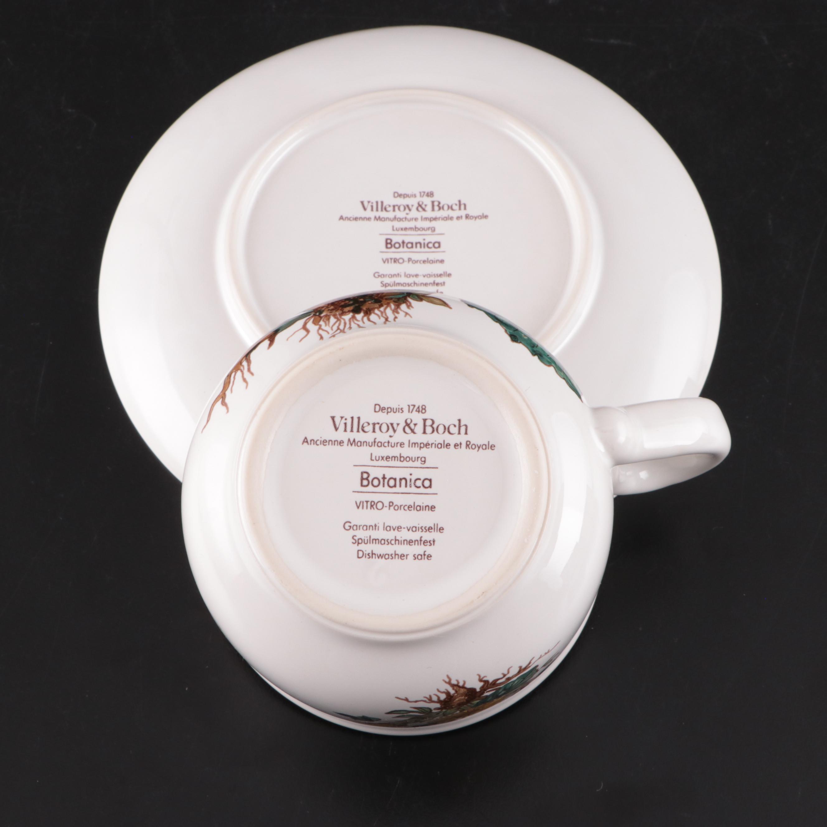 Villeroy & Boch "Botanica" Porcelain  Dinnerware