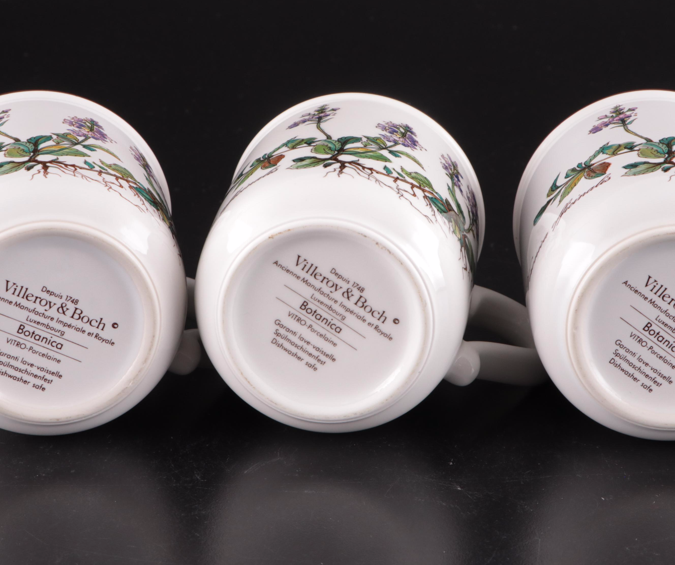 Villeroy & Boch "Botanica" Porcelain  Dinnerware