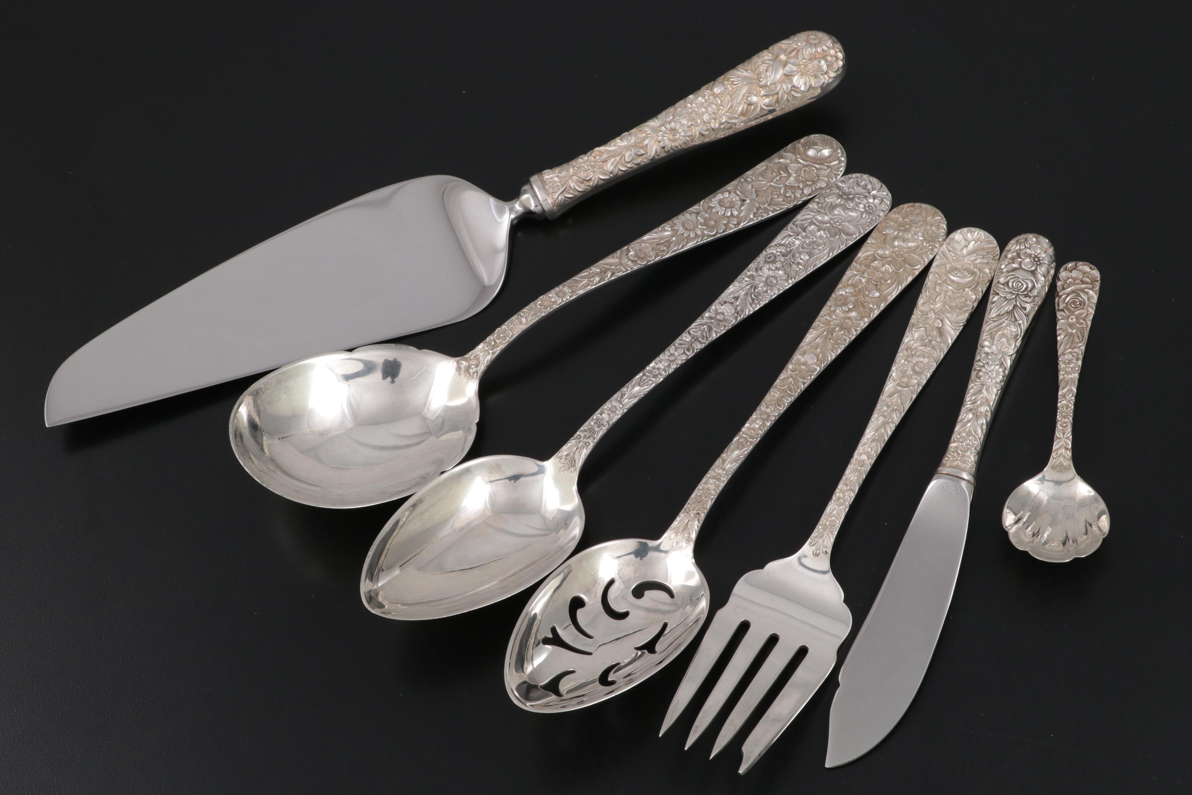 S. Kirk & Son "Repousse" Sterling Silver Flatware