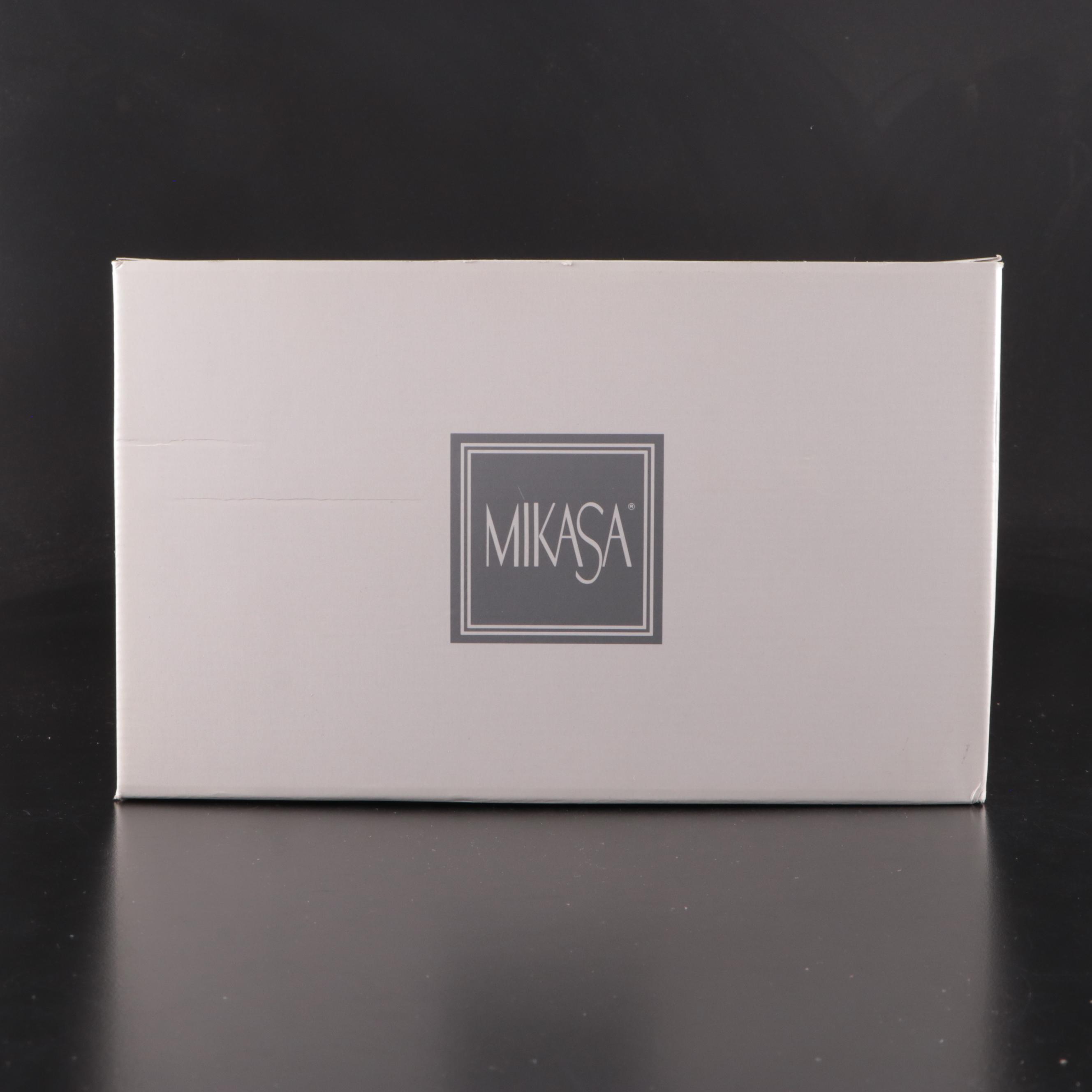 Mikasa "Galaxia" Crystal Candlesticks, 1997-2000