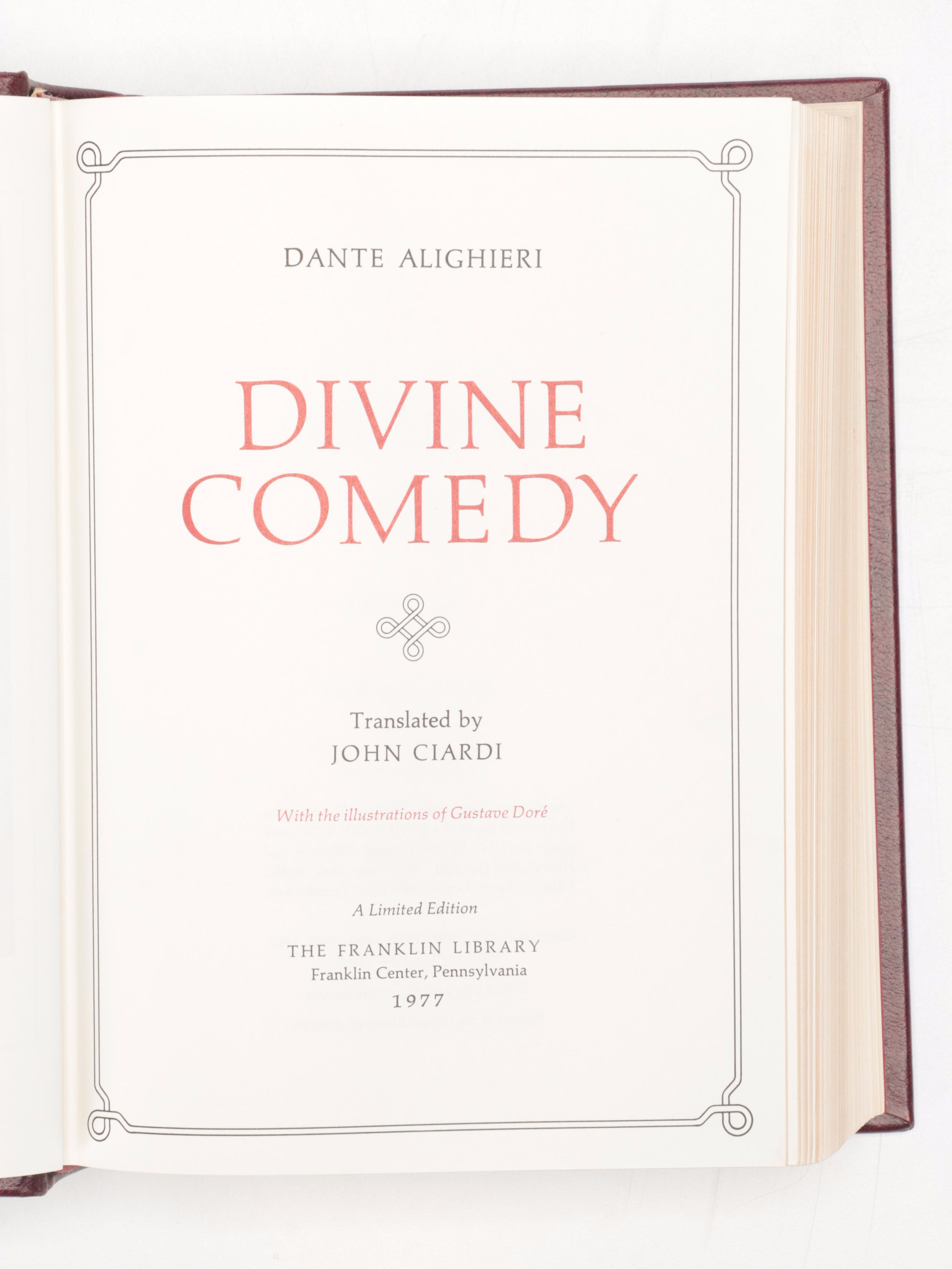 Complete Set of Franklin Library 100 Greatest Books of All Time