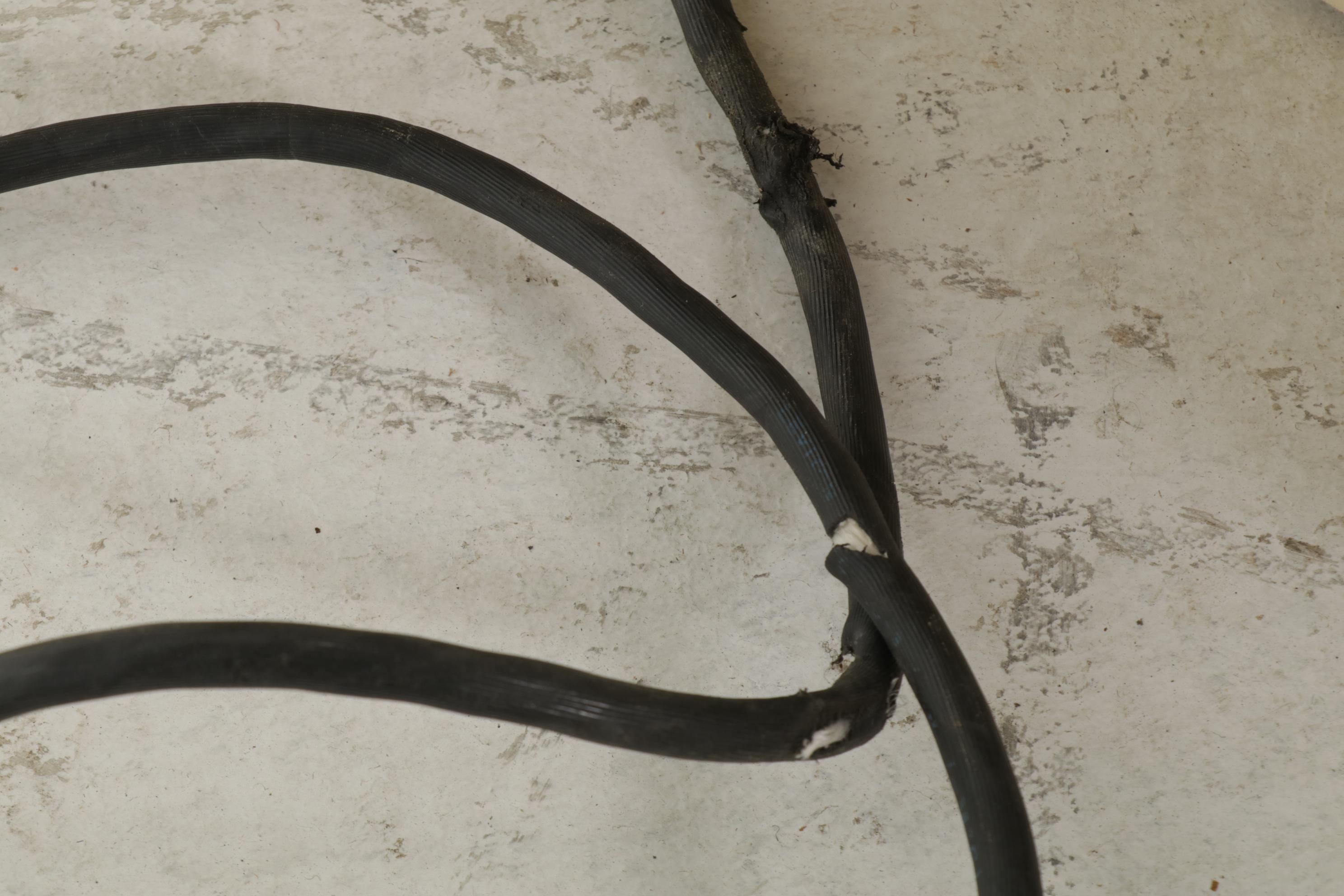 Two Modernist Lacquered Wood and Glass Retail Display Cases