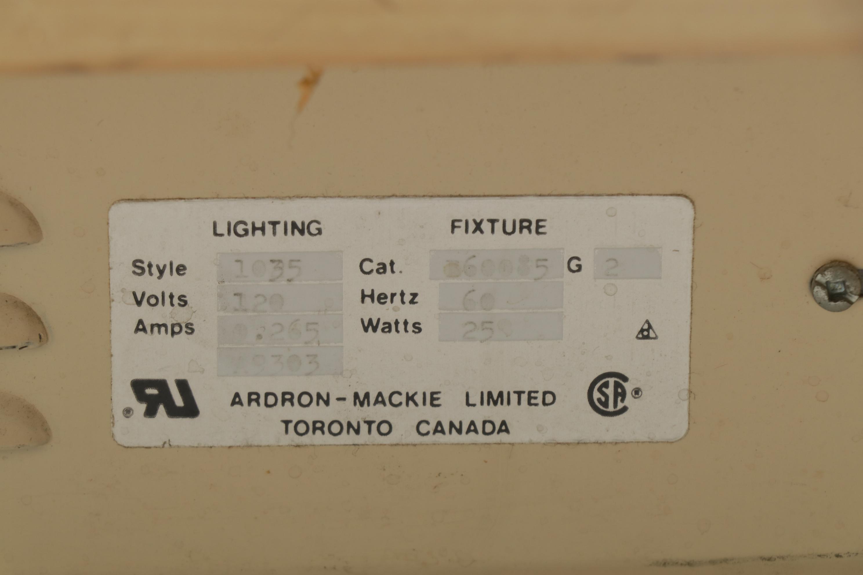 Two Modernist Lacquered Wood and Glass Retail Display Cases