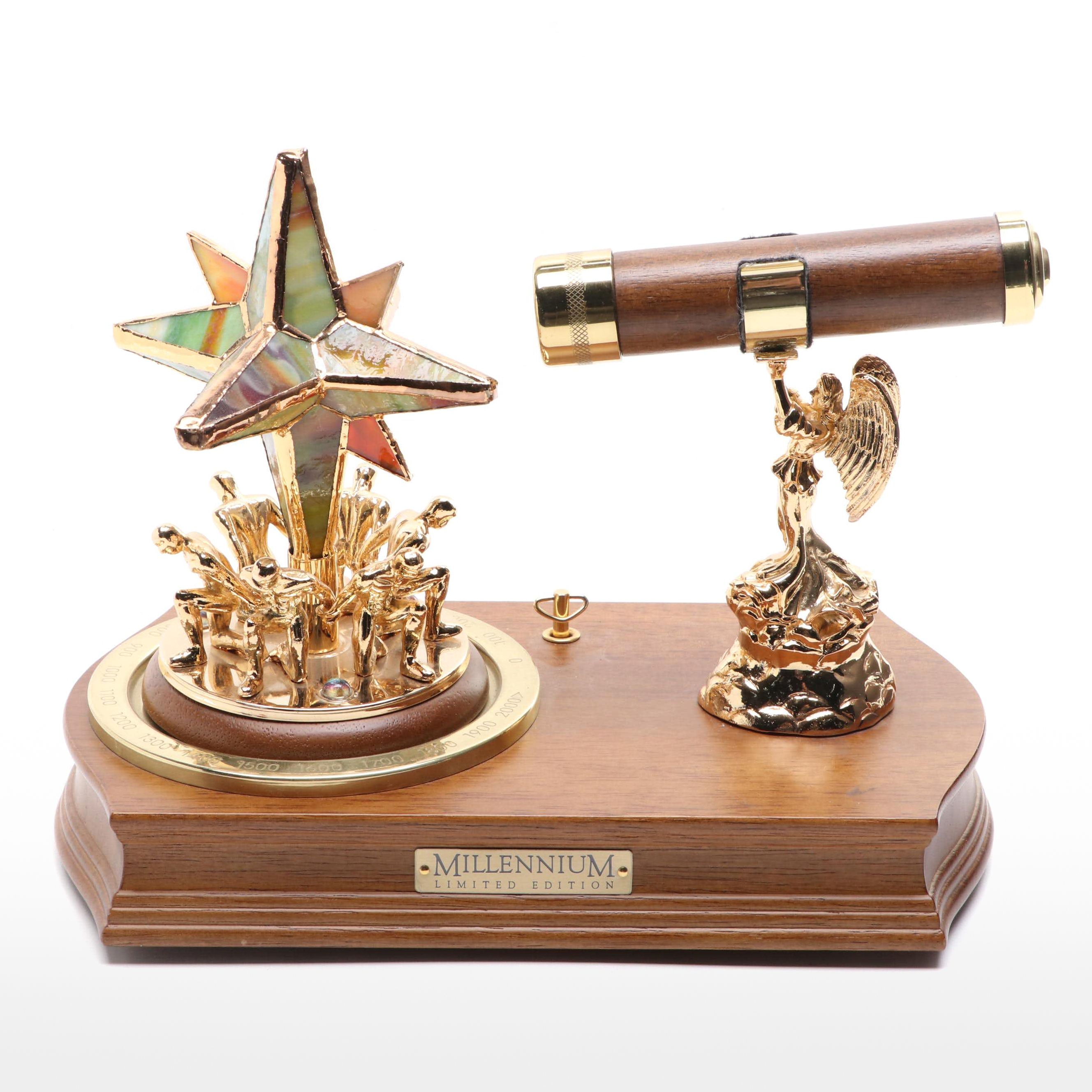 San Francisco Music Box Company Millennium Music Box and Kaleidoscope