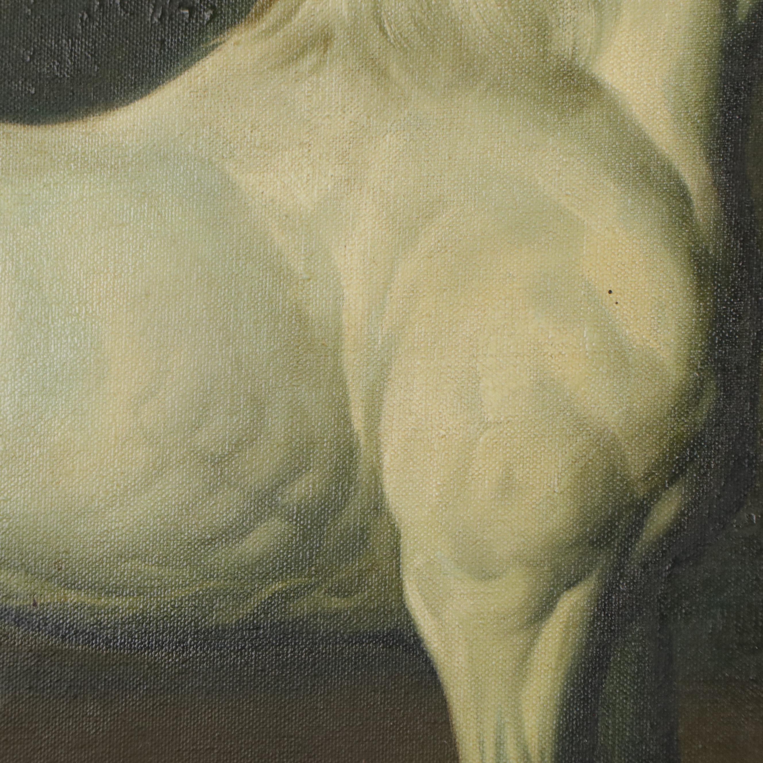 British School Horse Portrait Oil Painting