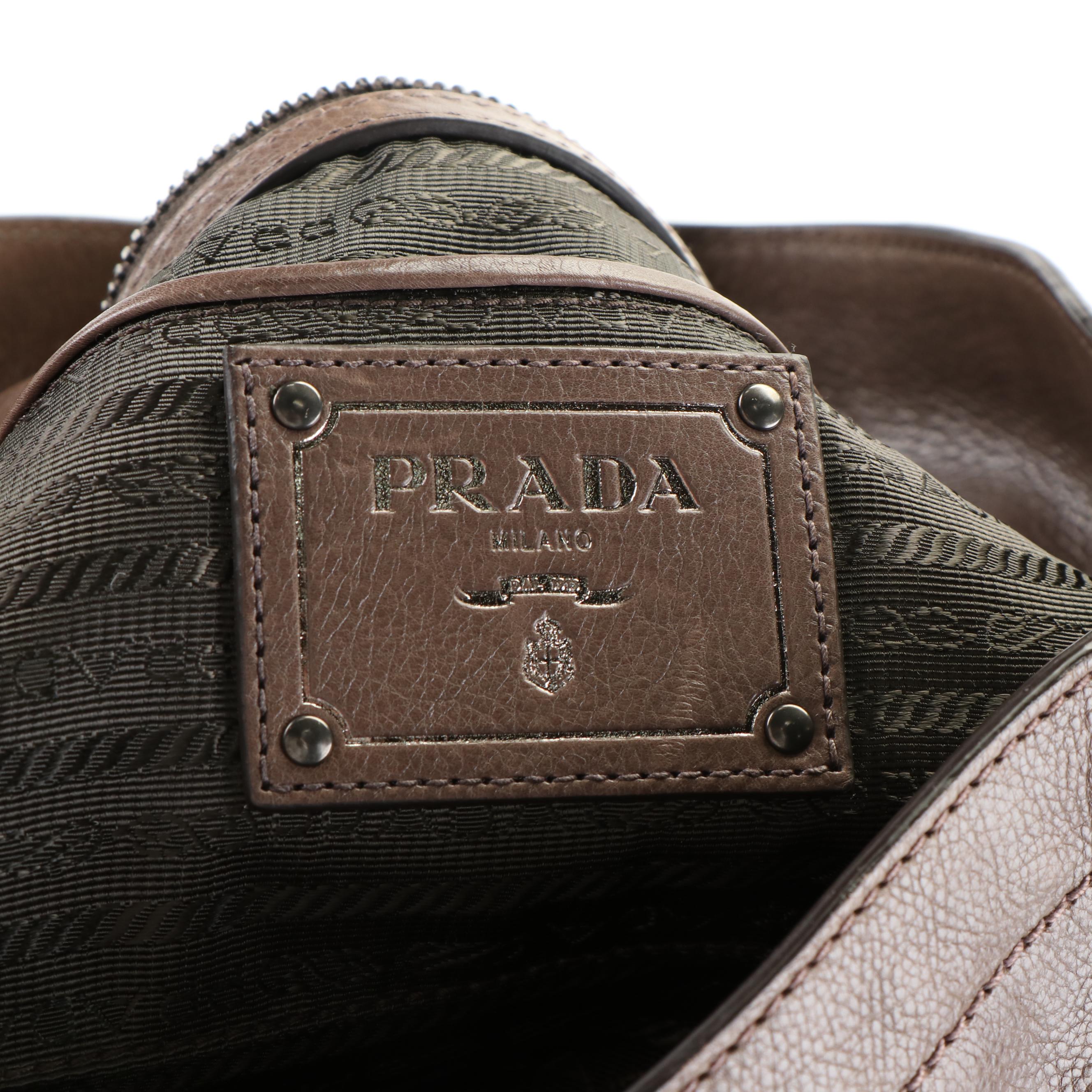 Prada Vitello Daino Shoulder Bag