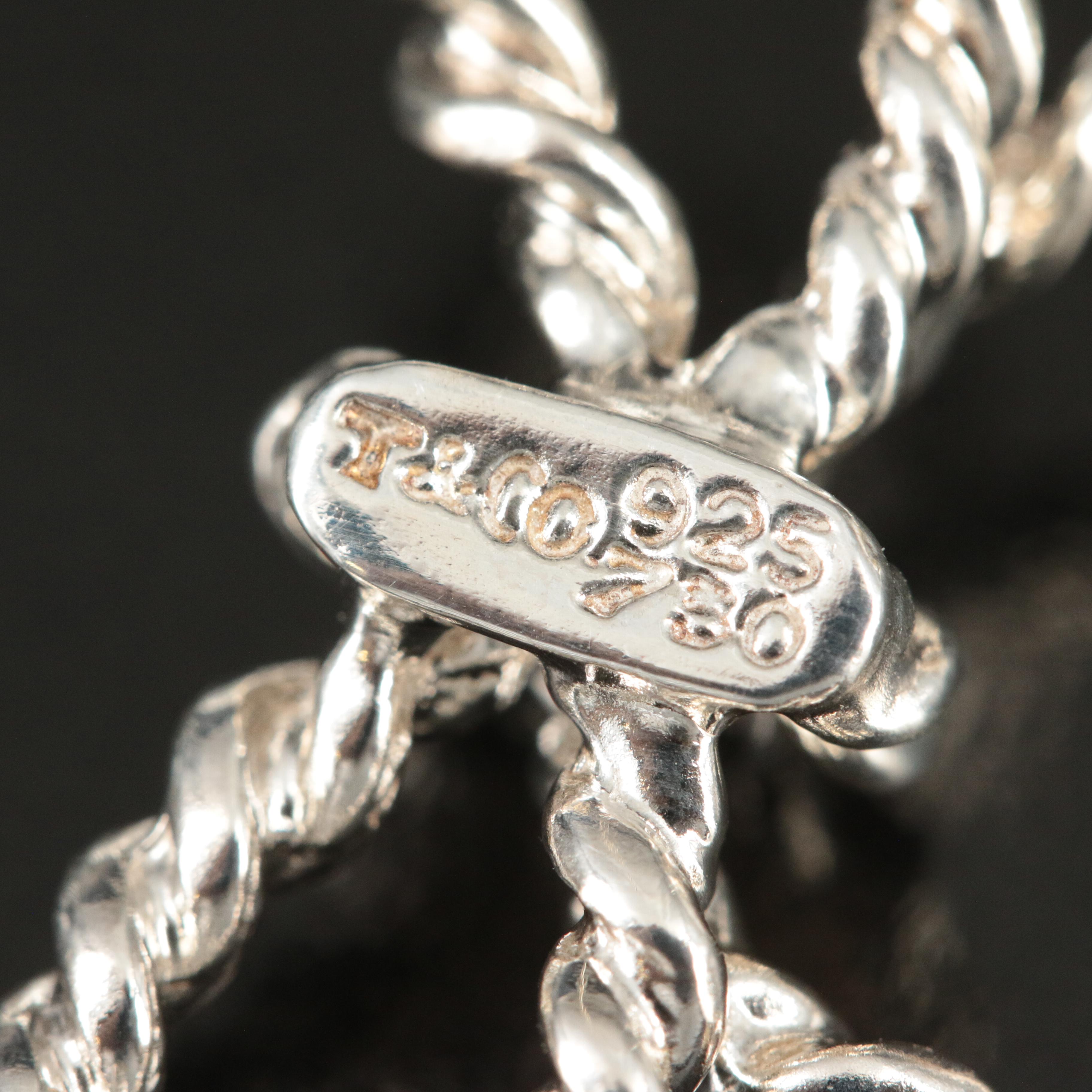 Tiffany & Co. Sterling and 18K Bow Brooch