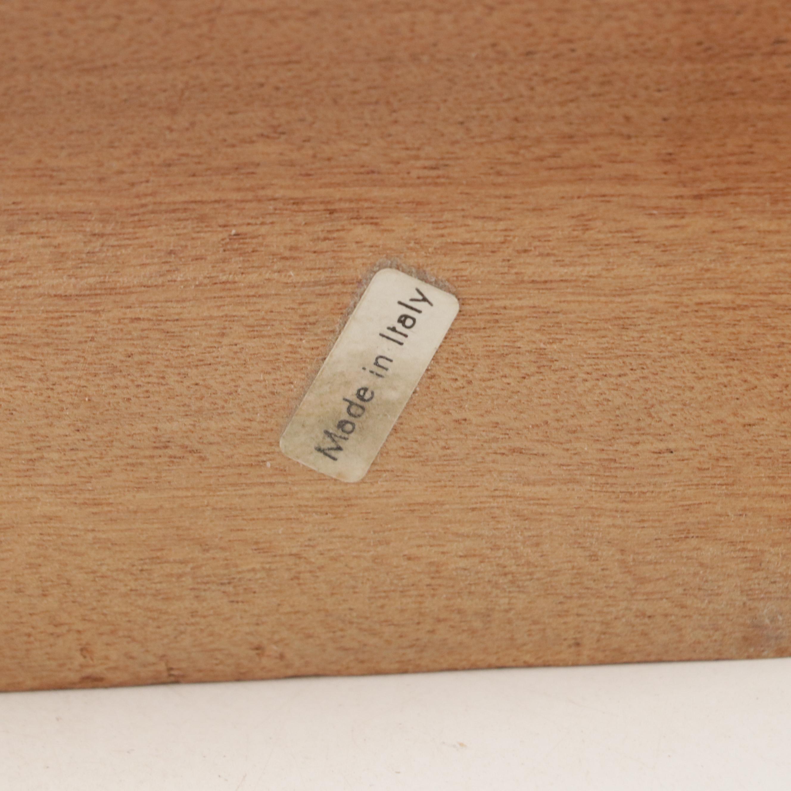 Italian Romer Style Folk Art Carved Wooden Aviator and Photographer Figurines