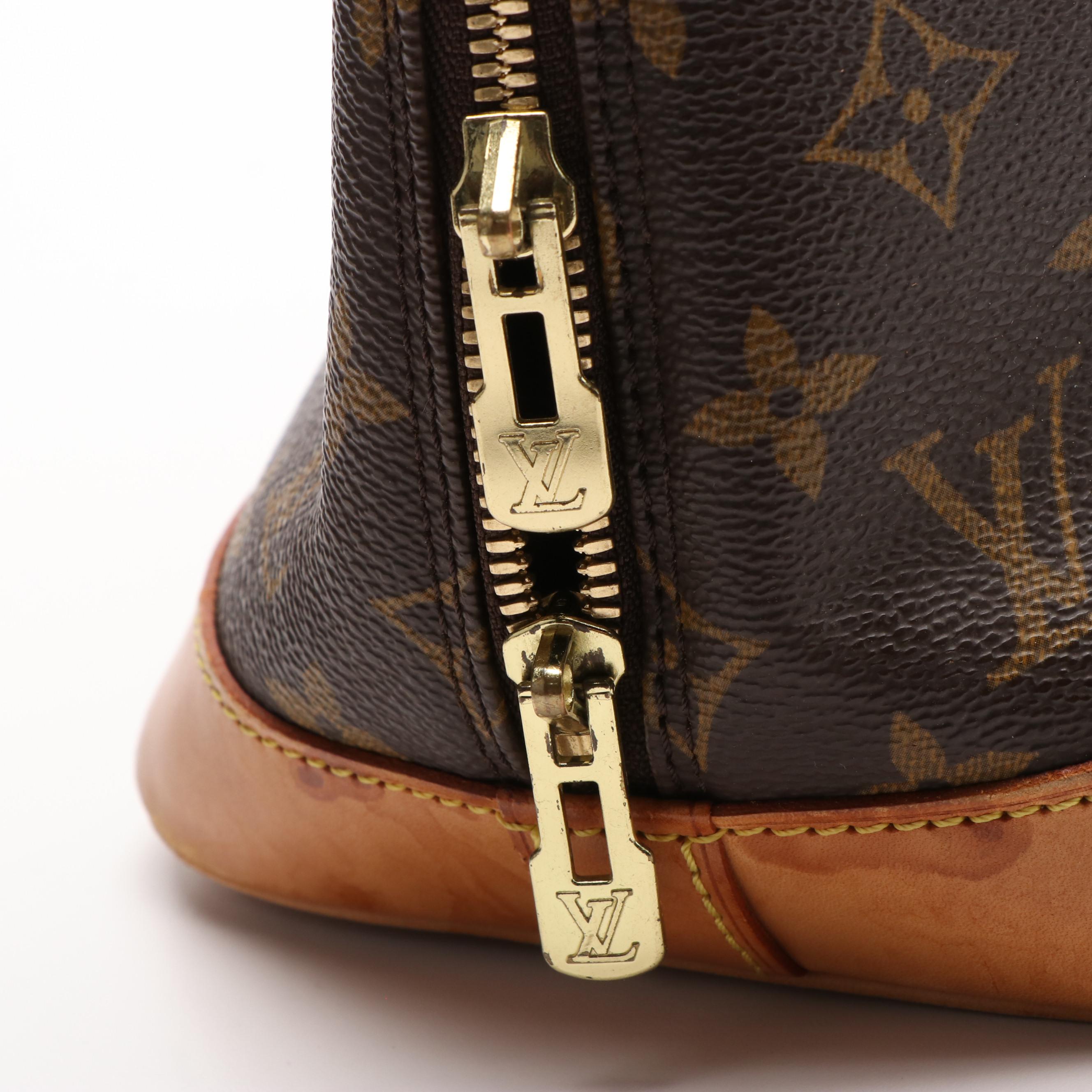 Louis Vuitton Monogram Alma PM Canvas Handbag