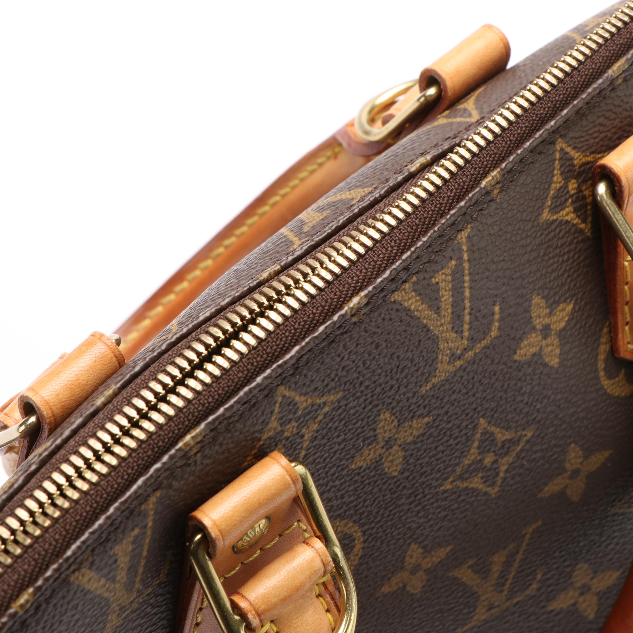 Louis Vuitton Monogram Alma PM Canvas Handbag