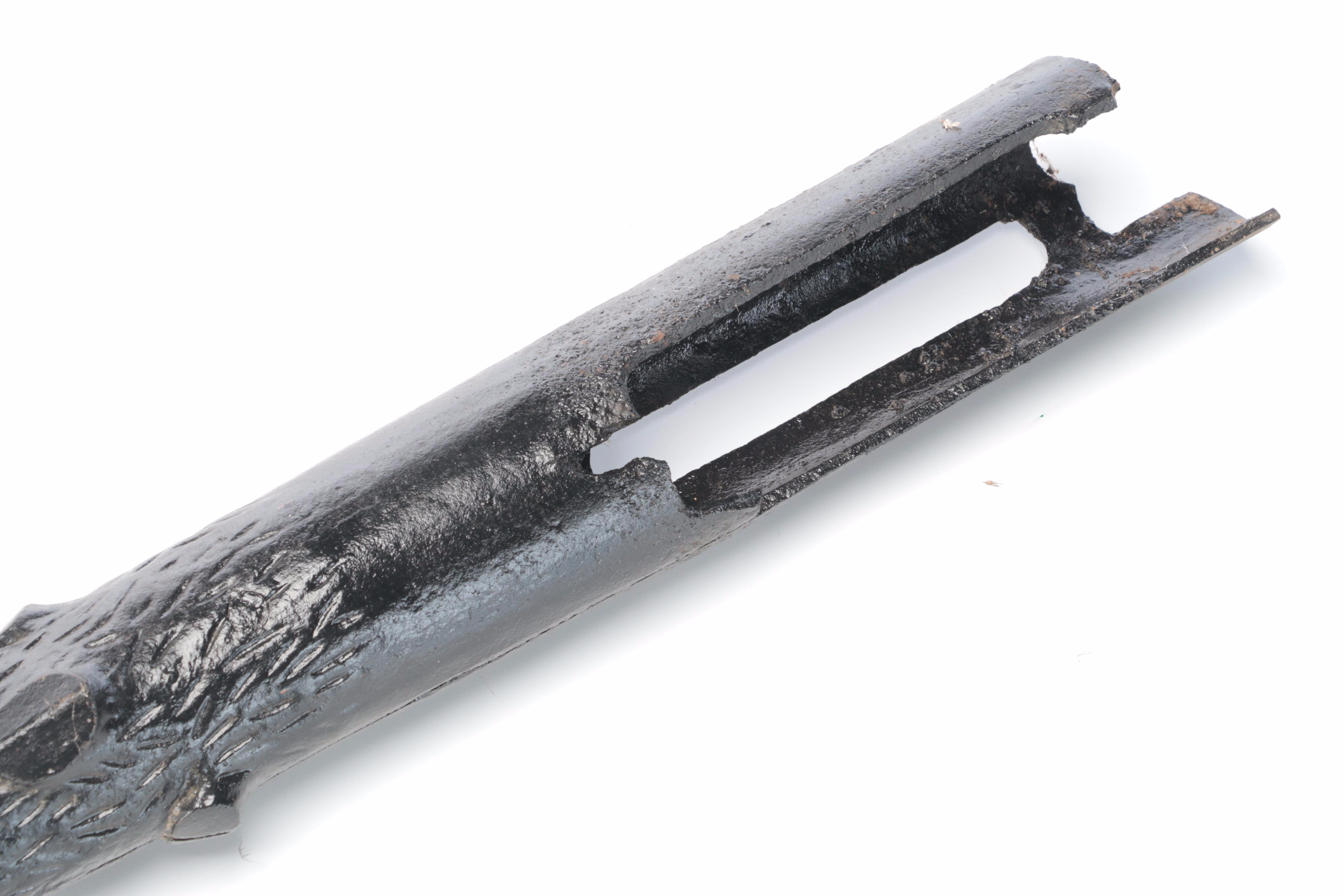 Artisan Crafted Cast Iron Hitching Post With Tree Branch Theme