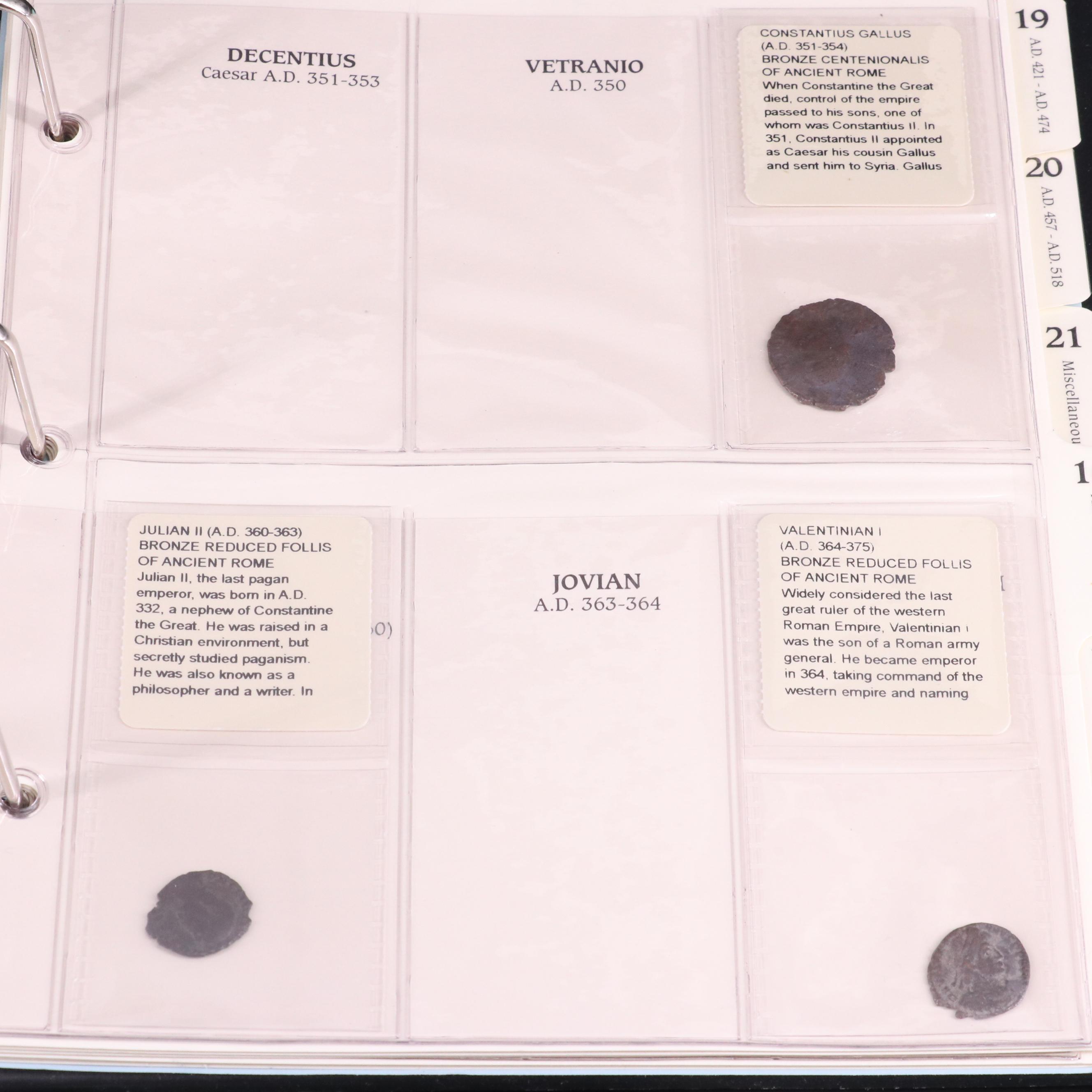 Album of Ancient Roman Imperial Coins