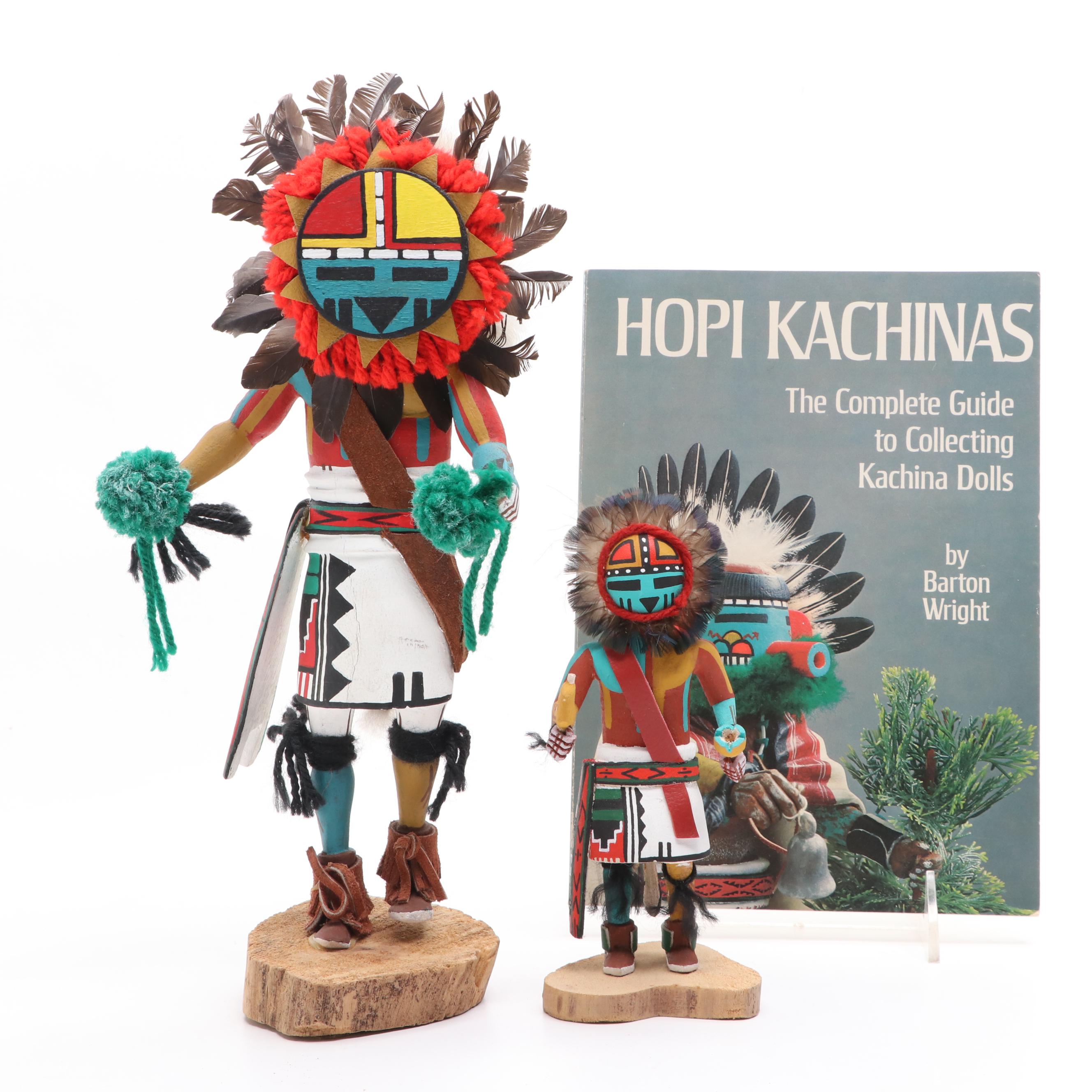 Carlon Harvey and Toin Briones Hopi Tawa Sunface Kachinas and Collectors Book