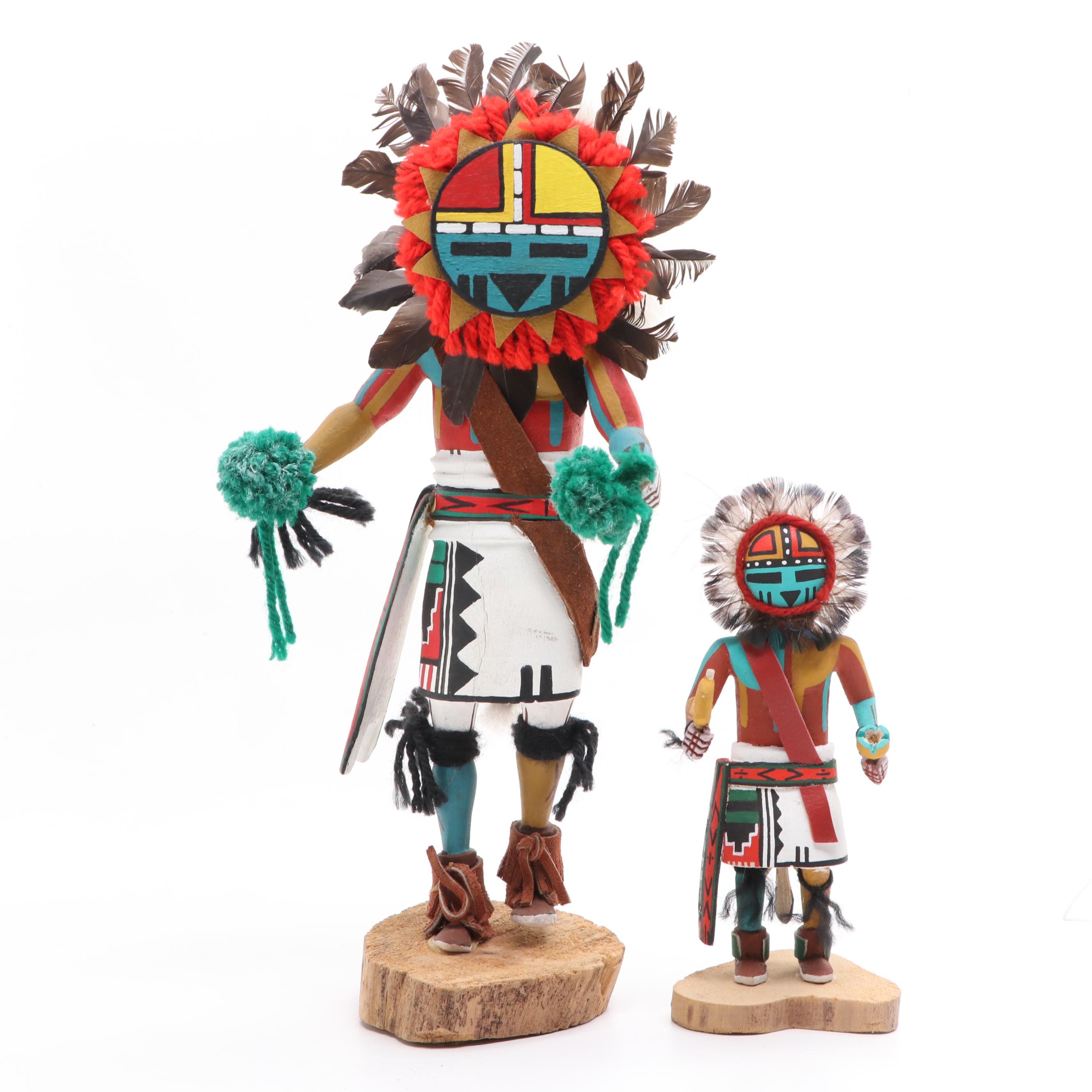 Carlon Harvey and Toin Briones Hopi Tawa Sunface Kachinas and Collectors Book