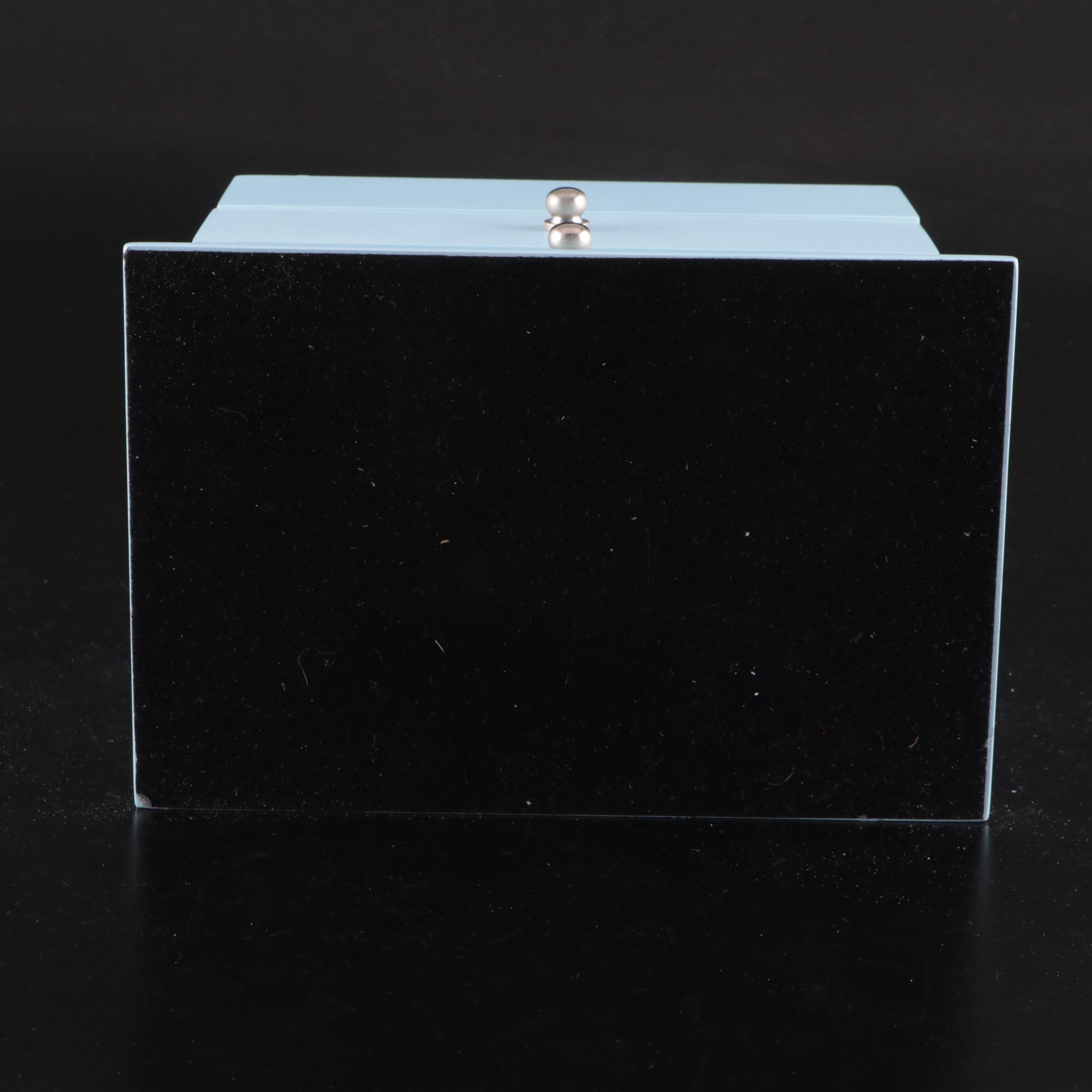 White and Light Blue Jewelry Boxes