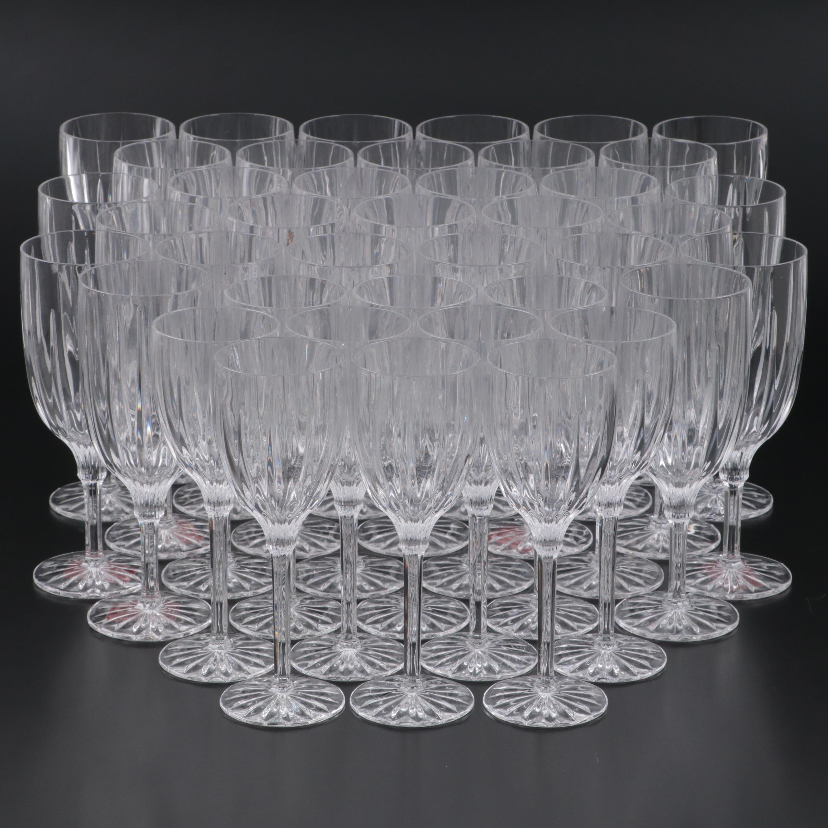 Gorham "Sundance" Crystal Stemware, Late 20th Century