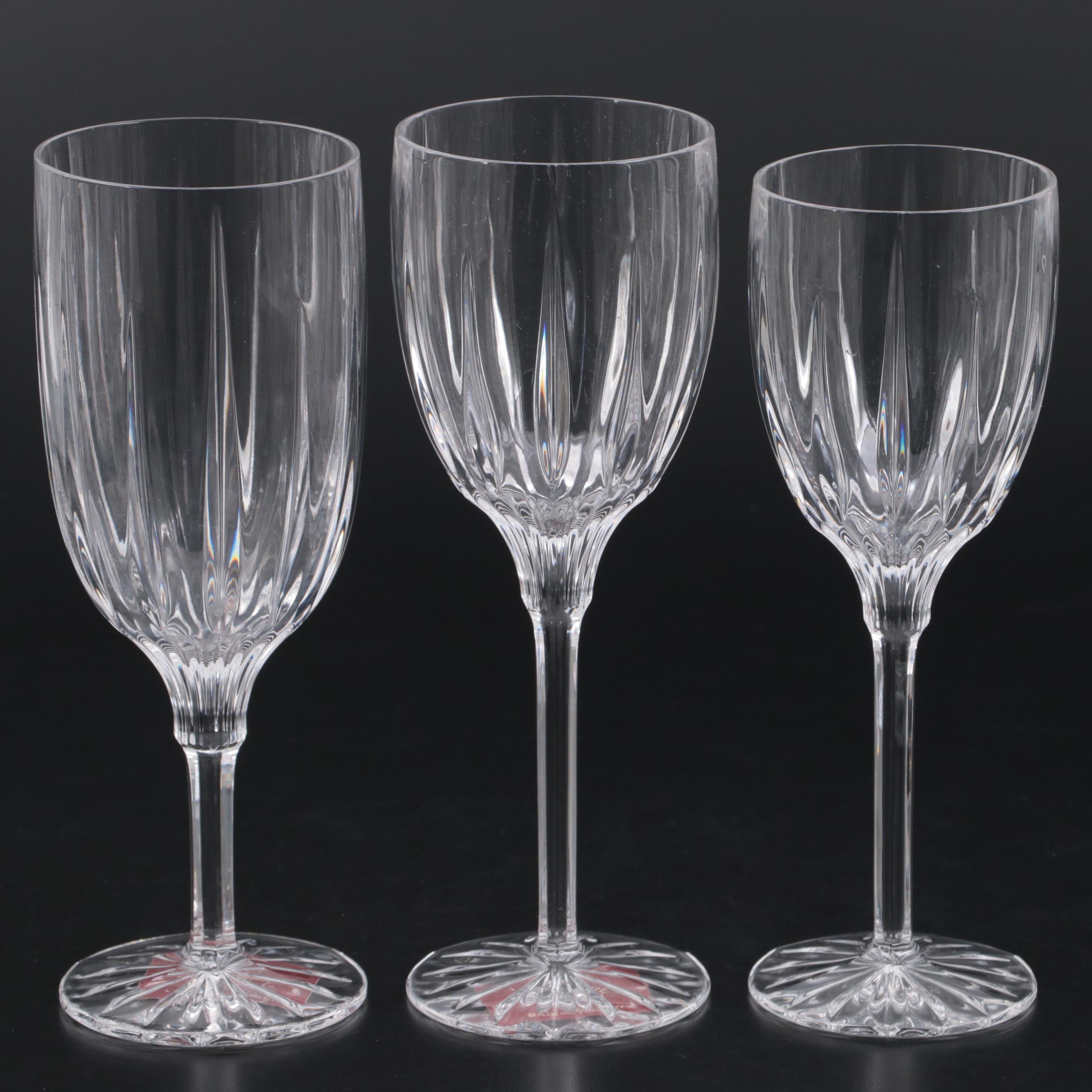 Gorham "Sundance" Crystal Stemware, Late 20th Century